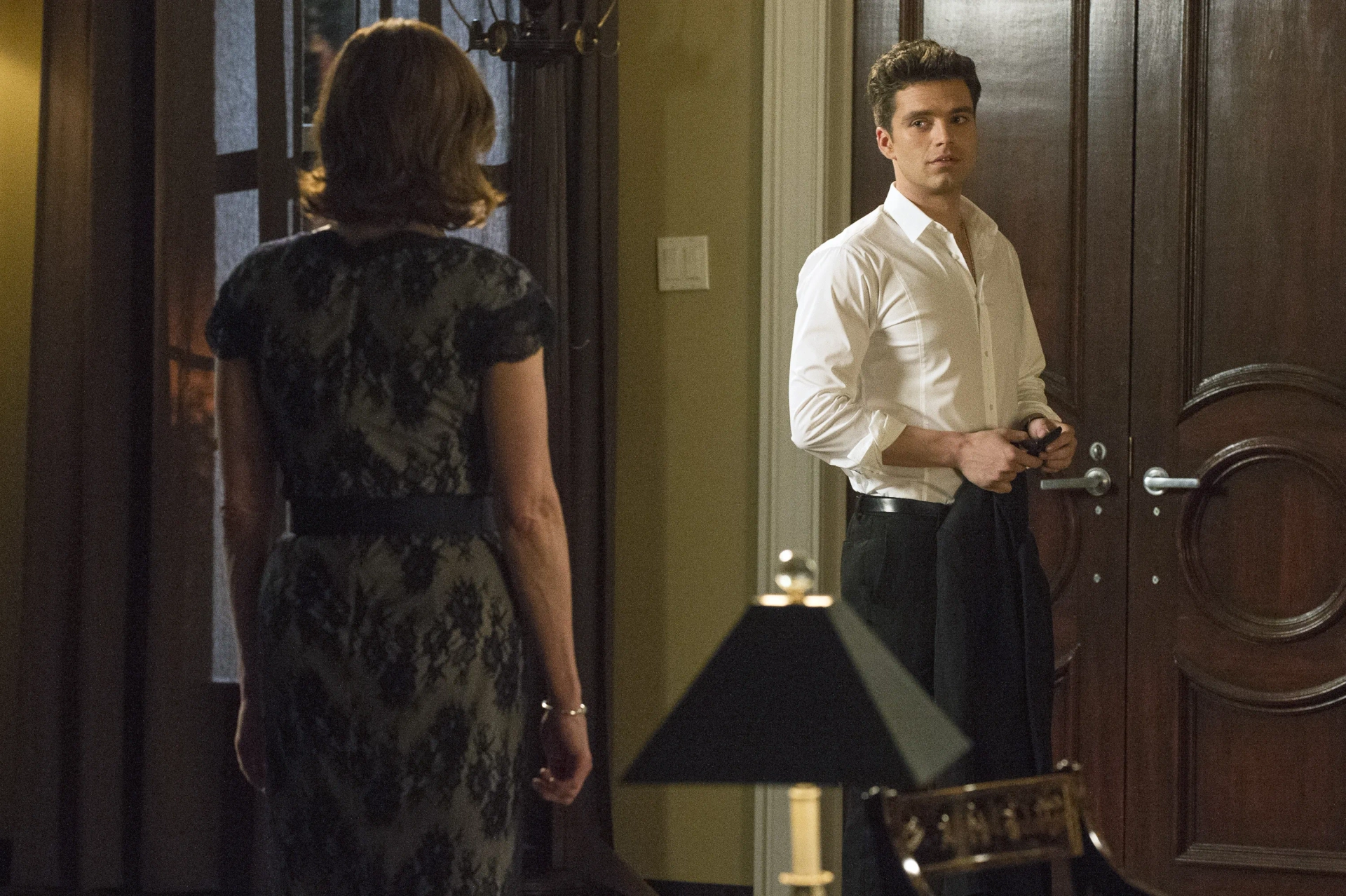 Sigourney Weaver and Sebastian Stan in Political Animals (2012)