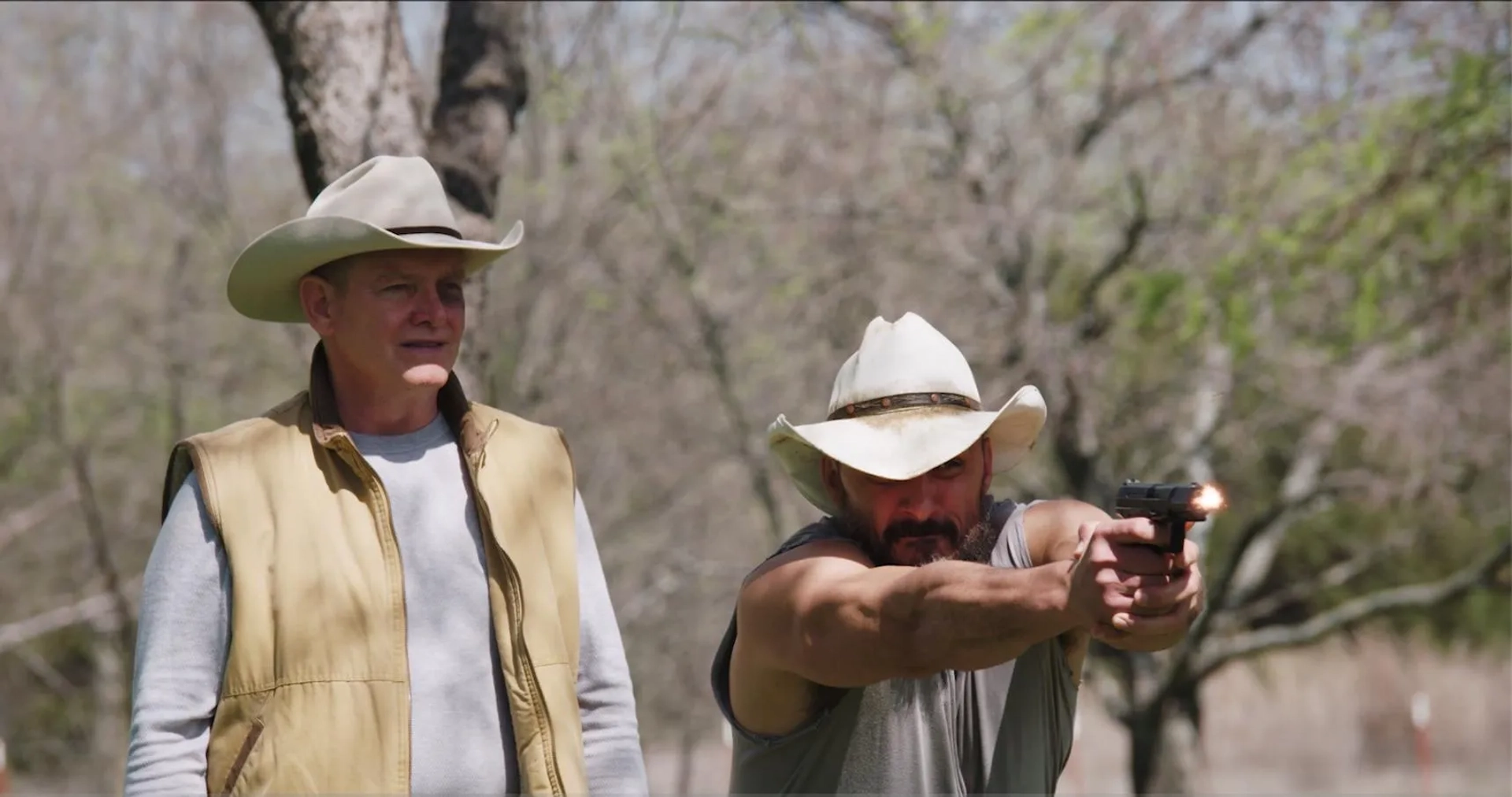 Robert Keith and Fred Mancuso in Meteors (2025)