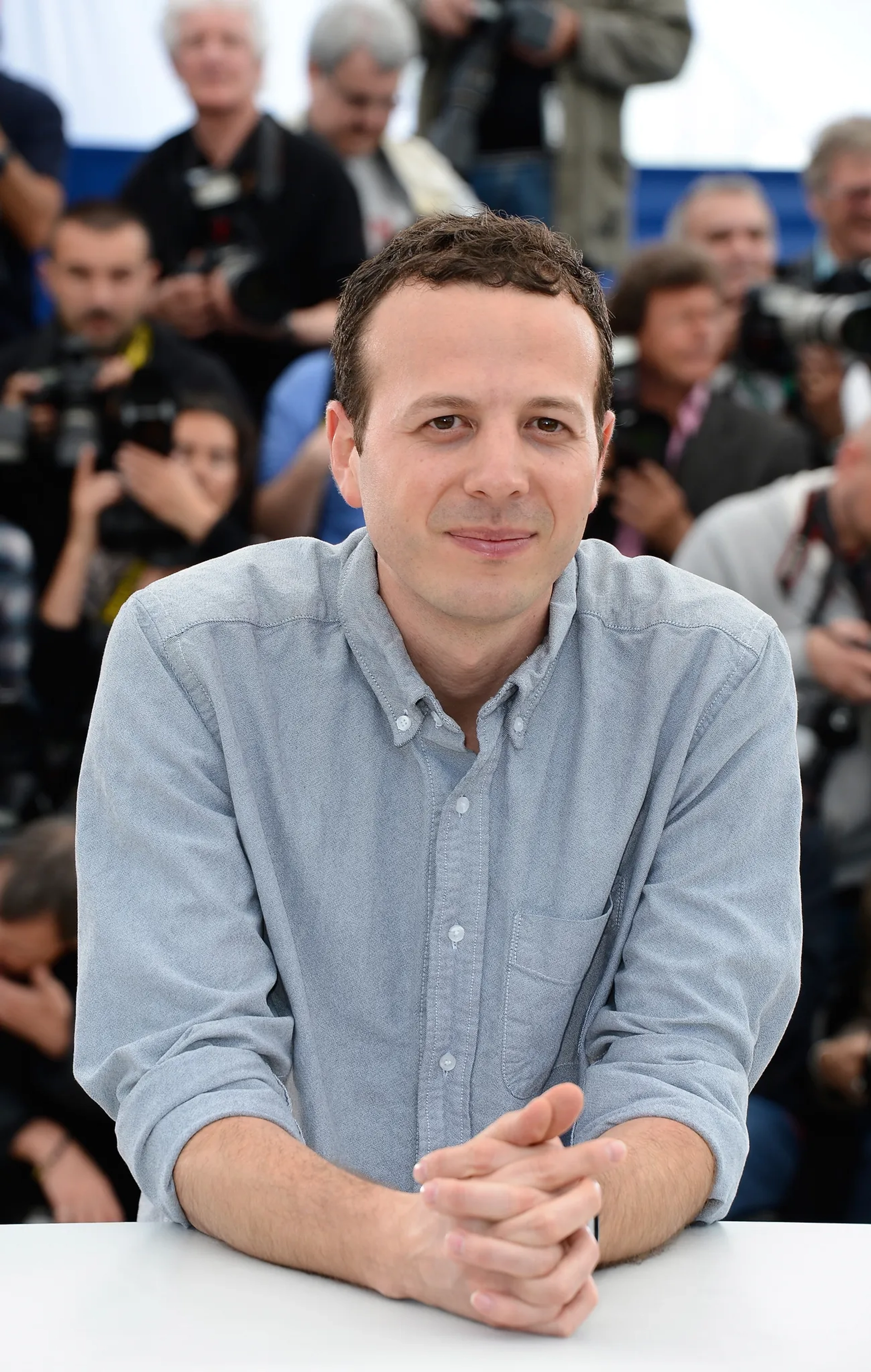 Amat Escalante at an event for Heli (2013)