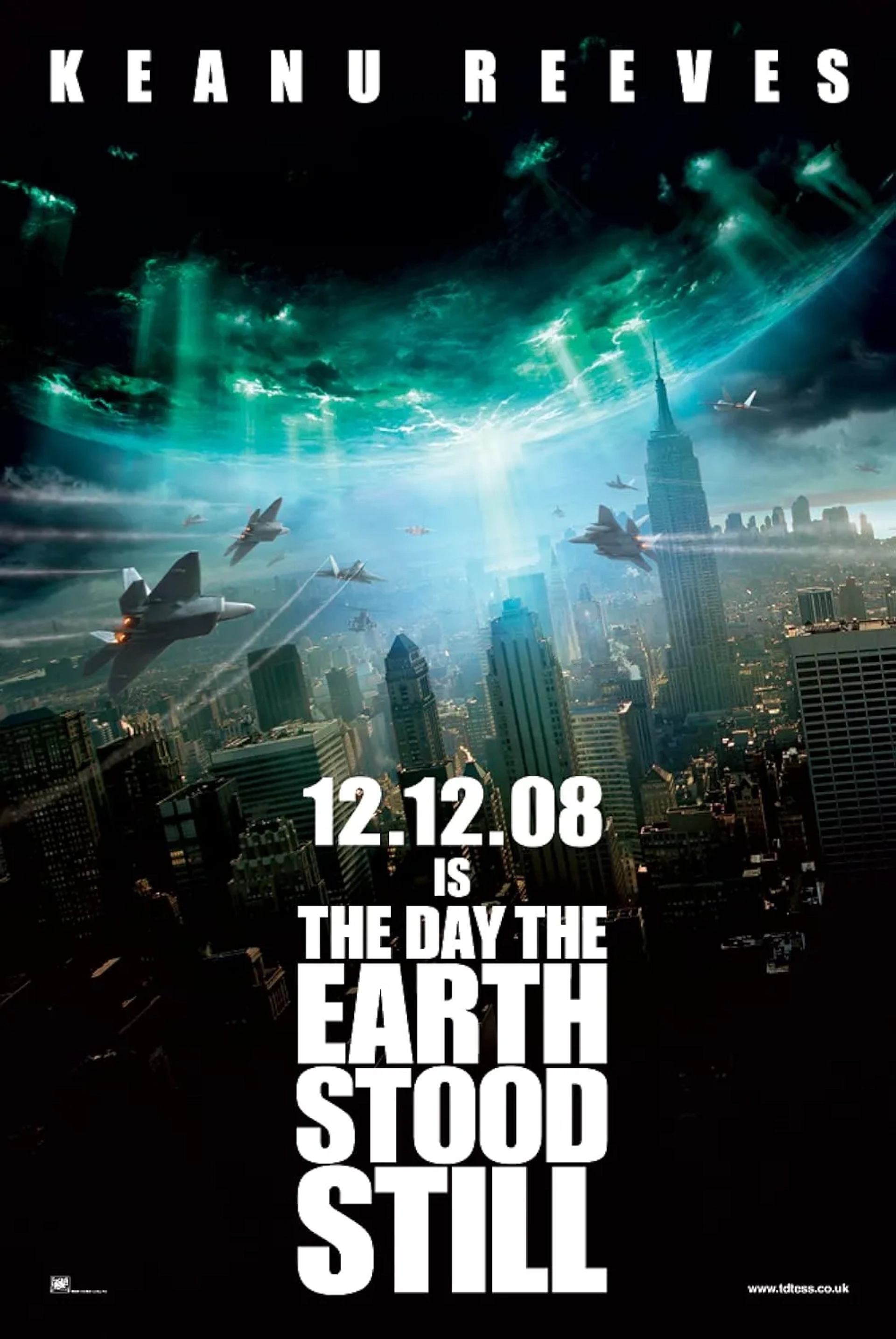 فیلم روزی که روزی که زمین از حرکت ایستاد (The Day the Earth Stood Still 2008)