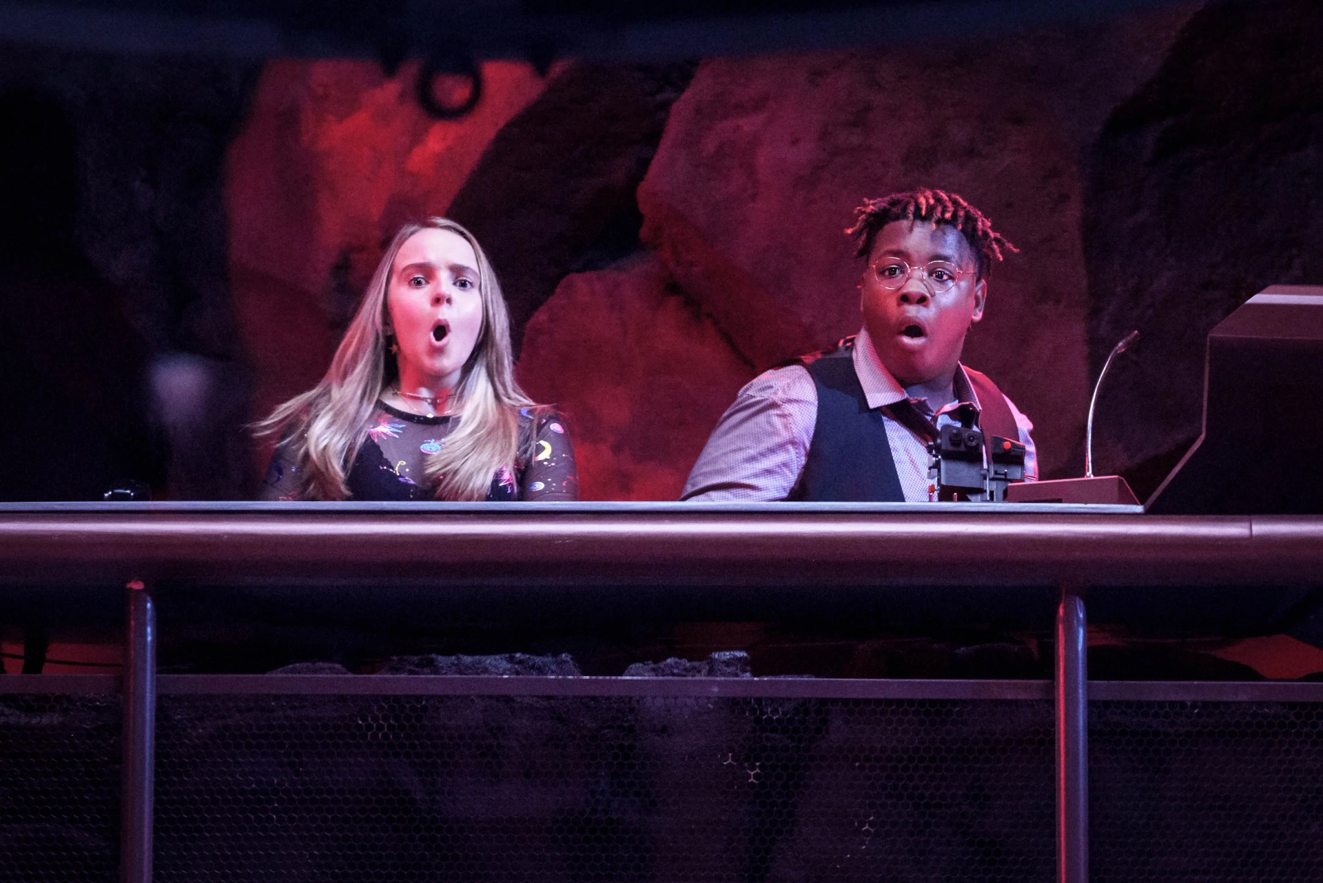 Kezii Curtis and Abby James Witherspoon in Secret Headquarters (2022)