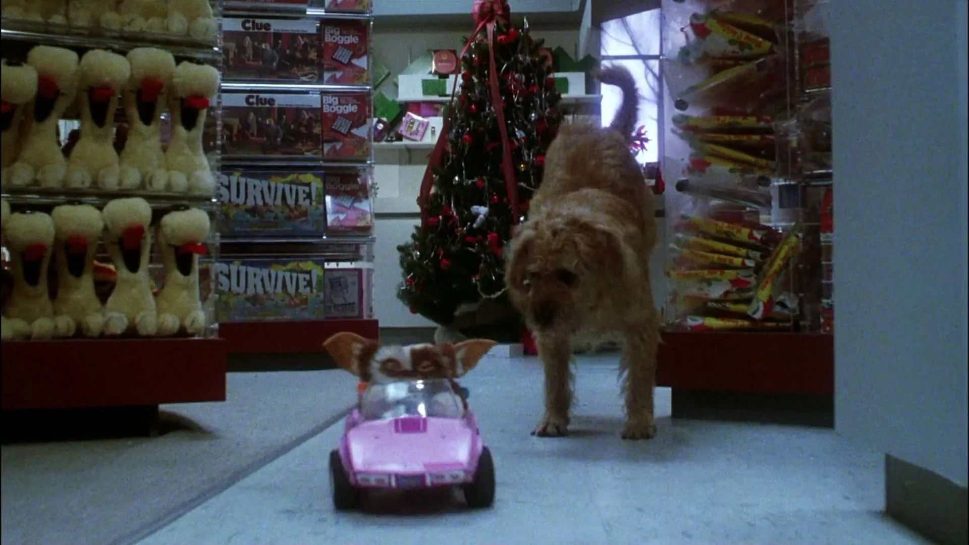 Howie Mandel and Mushroom in Gremlins (1984)