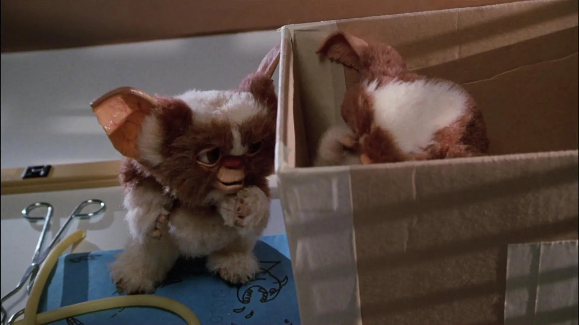Howie Mandel and Fred Newman in Gremlins (1984)