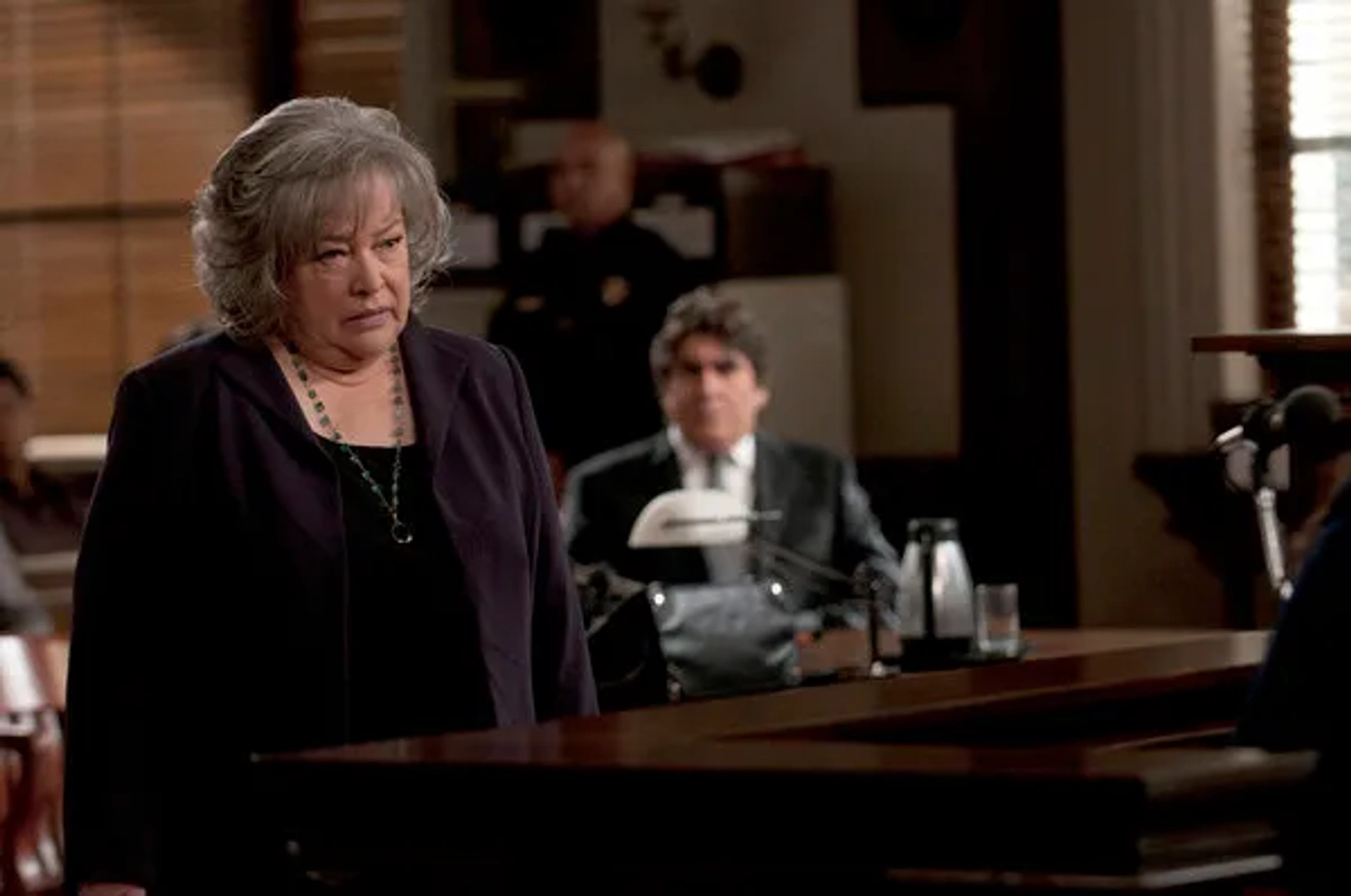 Alfred Molina and Kathy Bates in Harry's Law (2011)