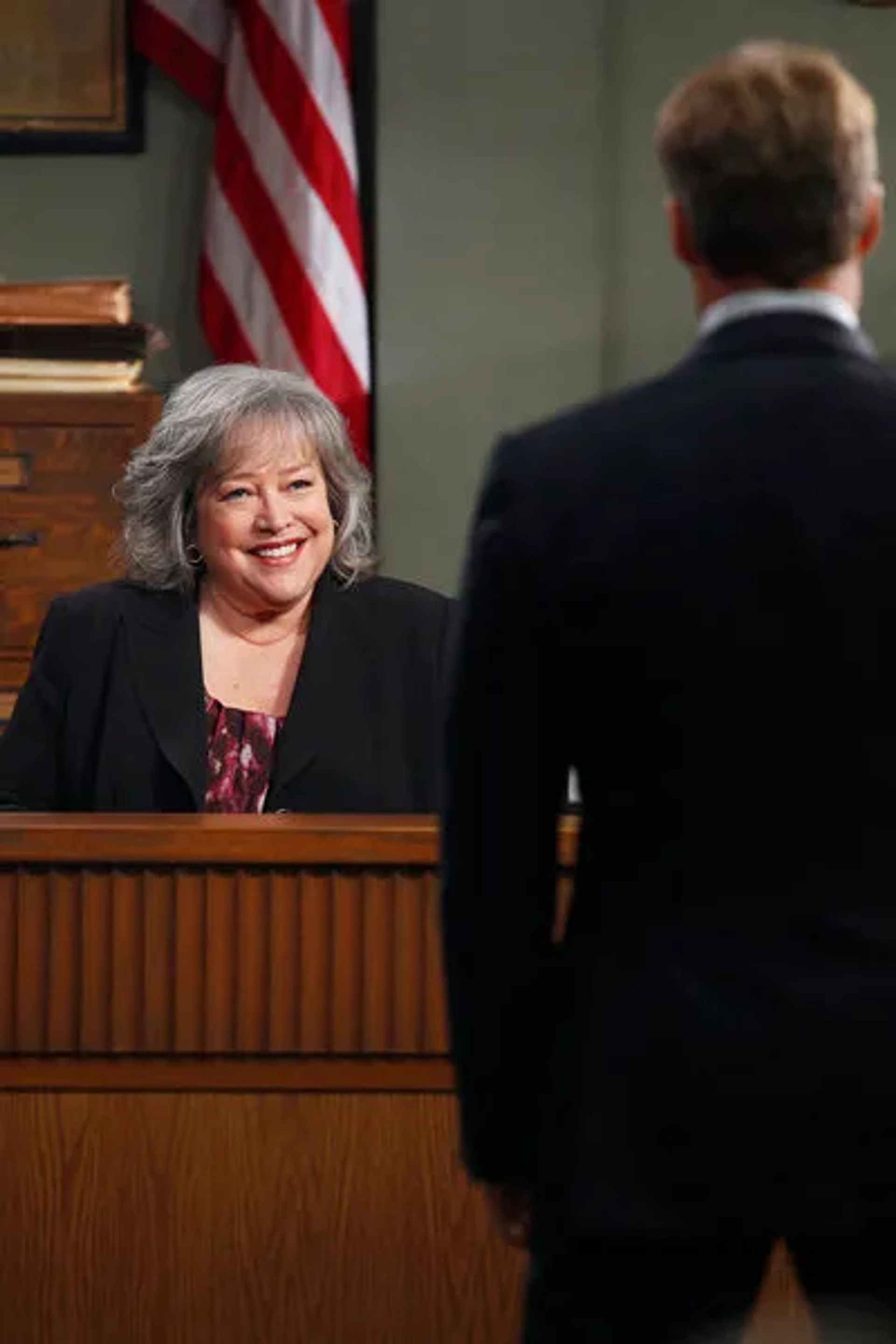 Kathy Bates and Mark Valley in Harry's Law (2011)