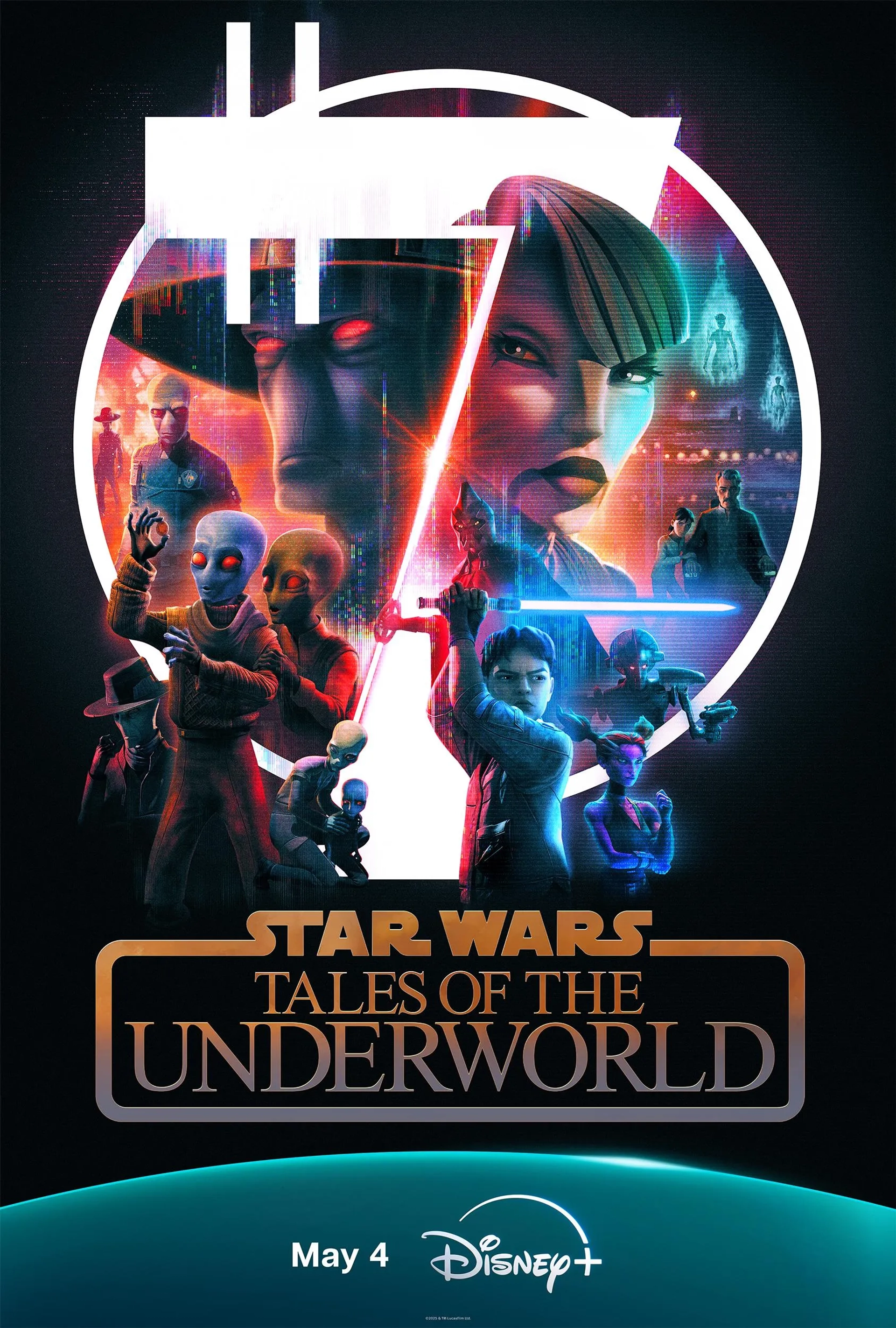 انیمیشن جنگ ستارگان: داستان های دنیای زیرین (Star Wars: Tales of the Underworld 2025)