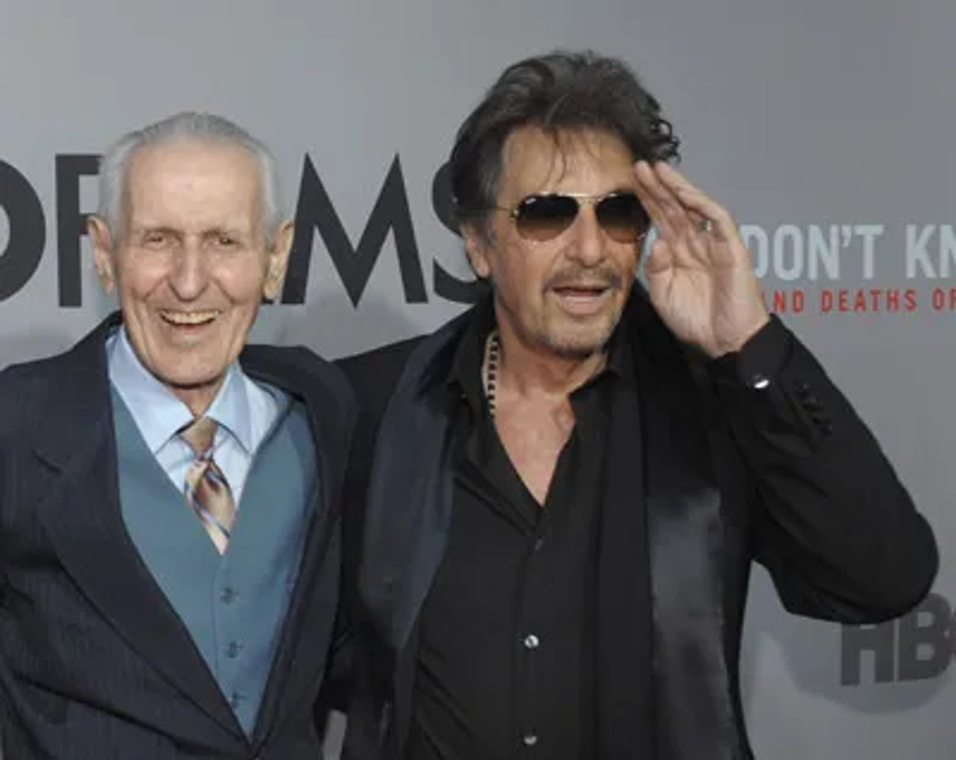 Al Pacino and Jack Kevorkian at an event for You Don't Know Jack (2010)