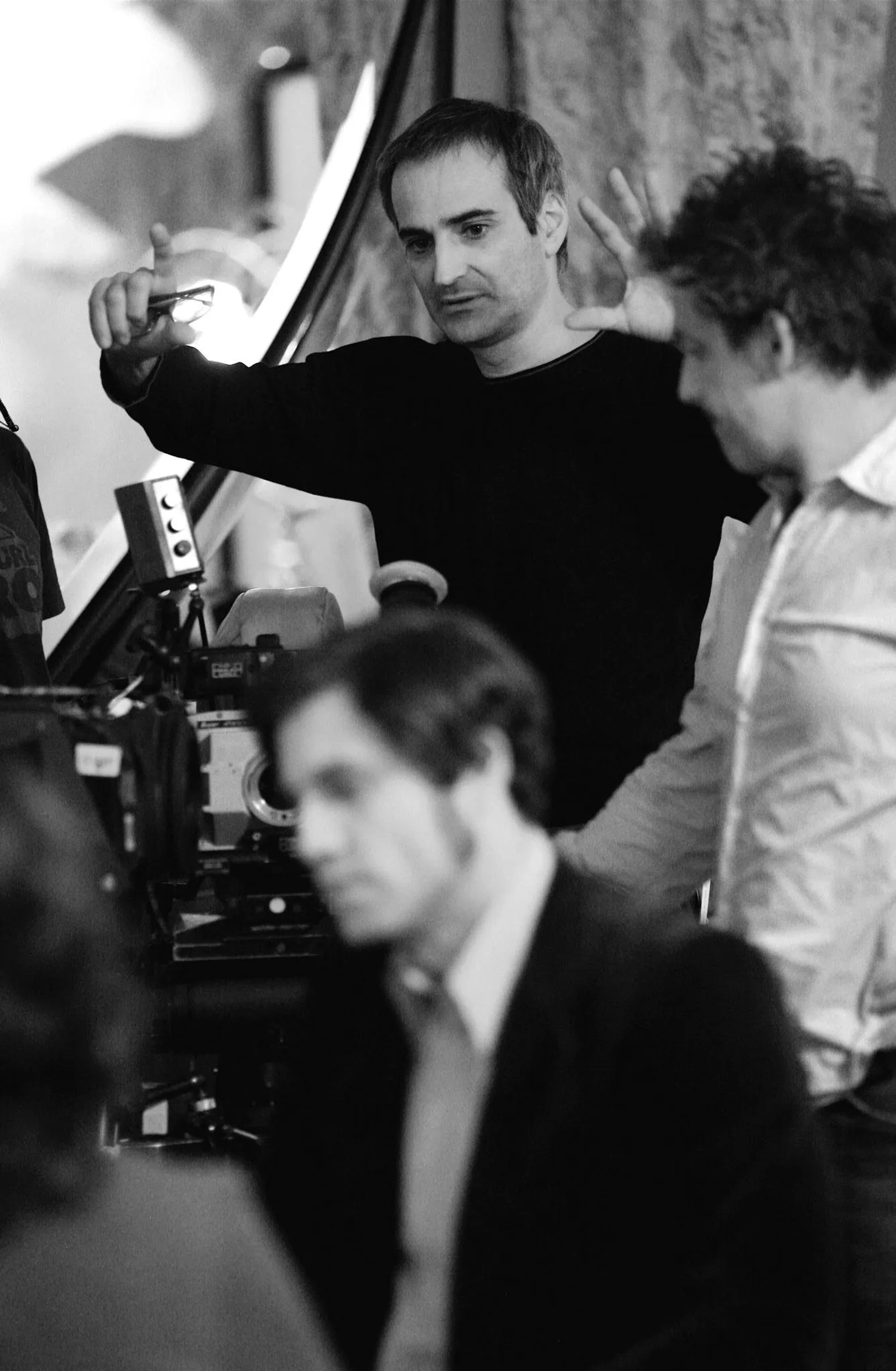 Olivier Assayas and Edgar Ramírez in Carlos (2010)