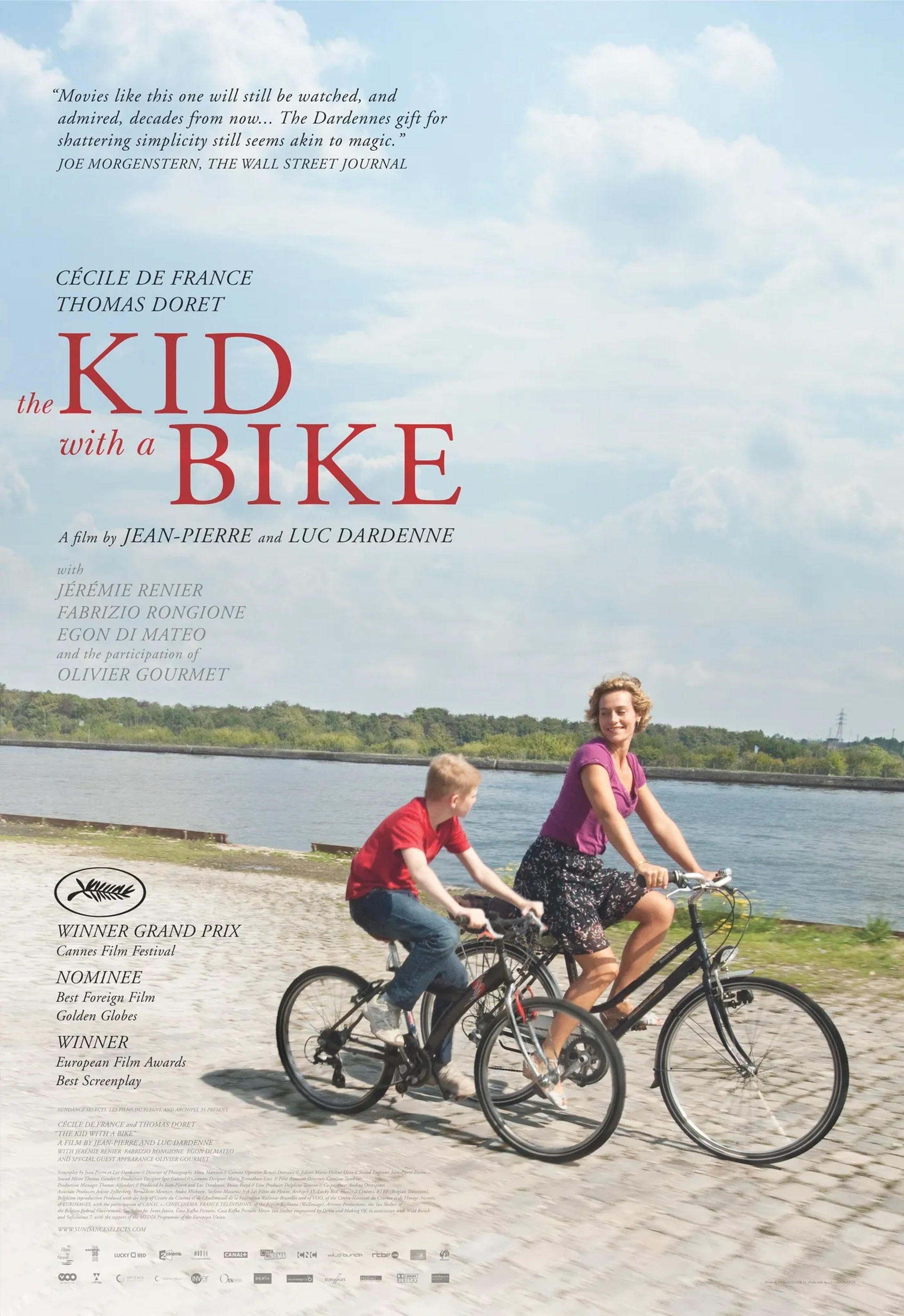 Cécile de France and Thomas Doret in The Kid with a Bike (2011)