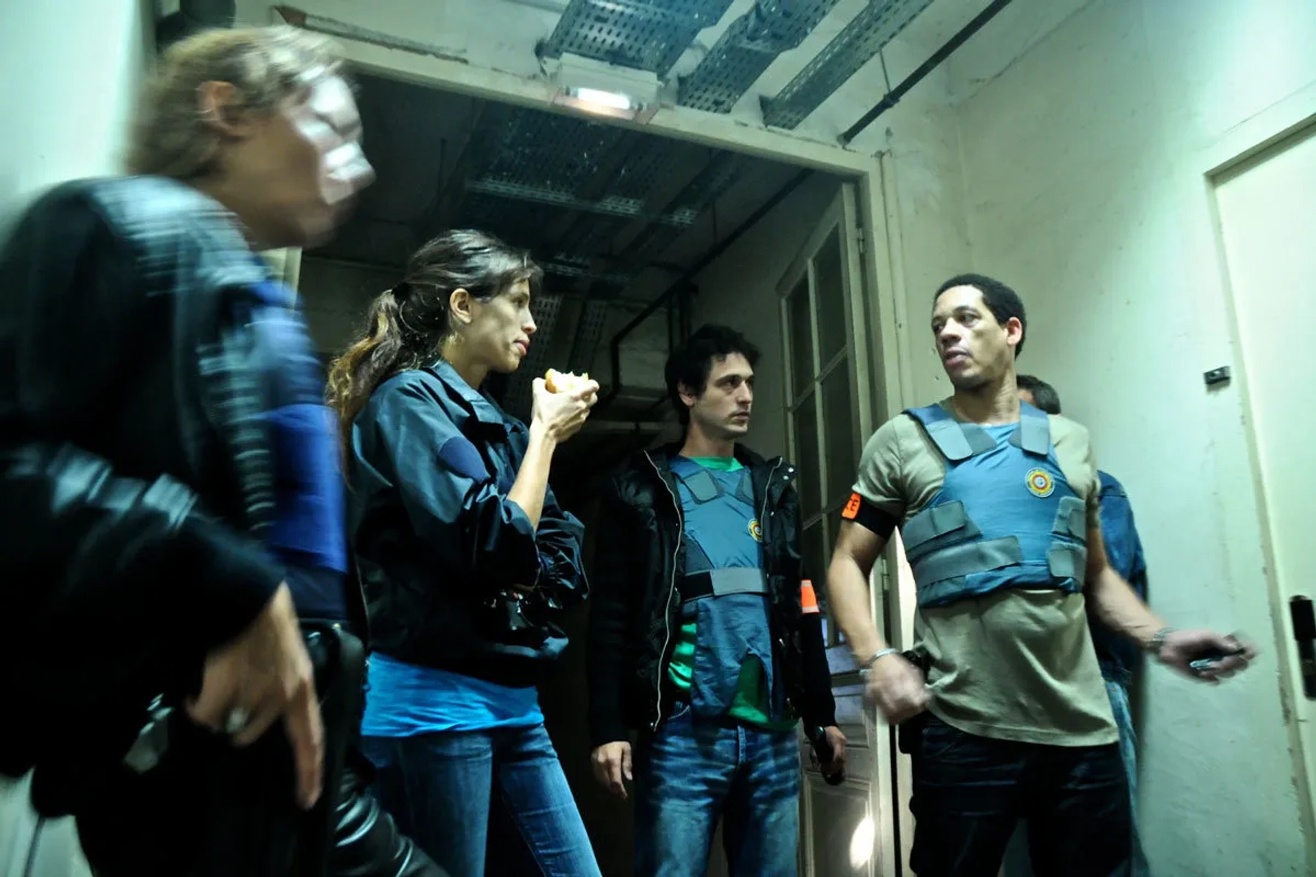 Jérémie Elkaïm, Maïwenn, and JoeyStarr in Polisse (2011)