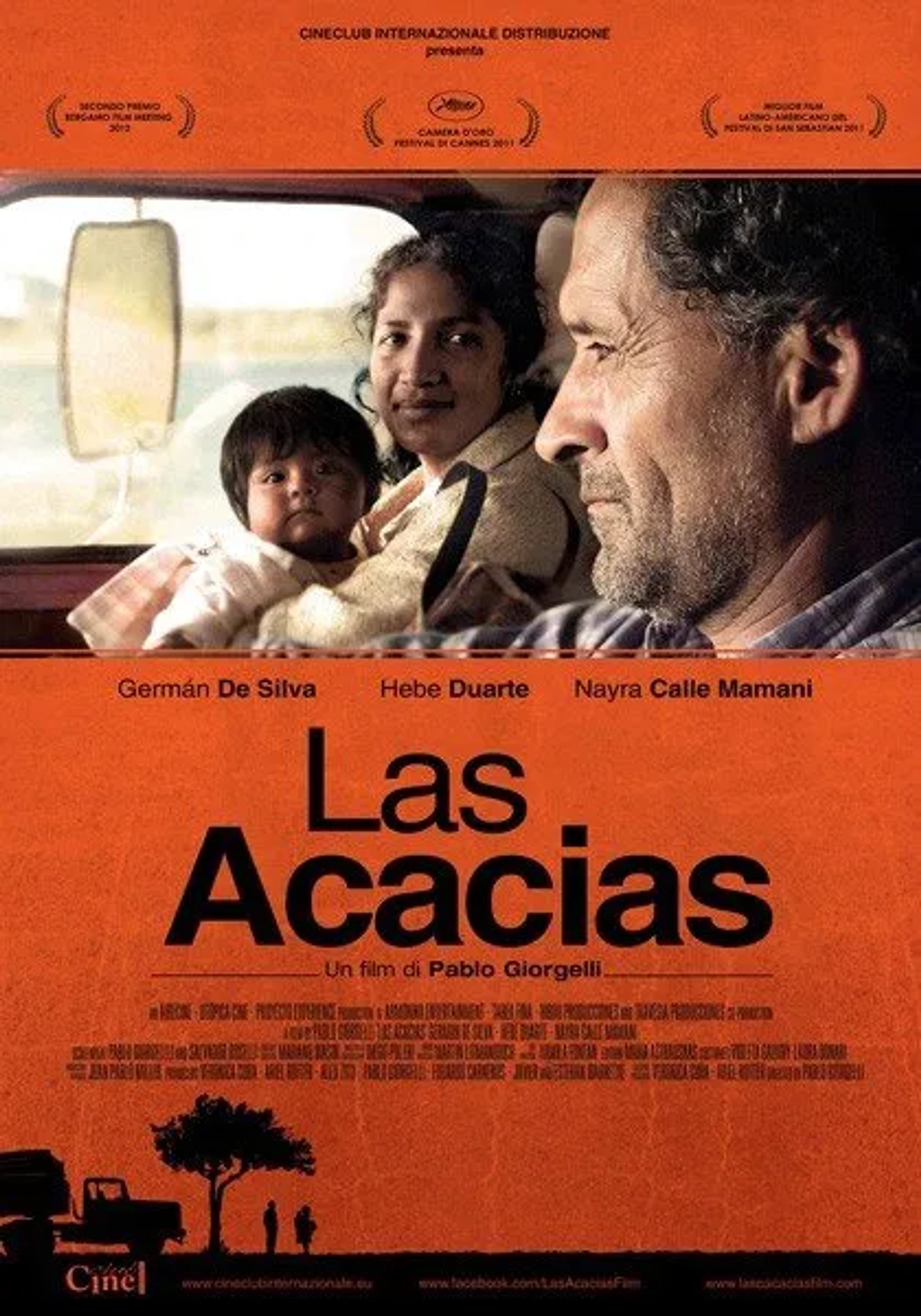 Germán De Silva, Nayra Calle Mamani, and Hebe Duarte in Las Acacias (2011)