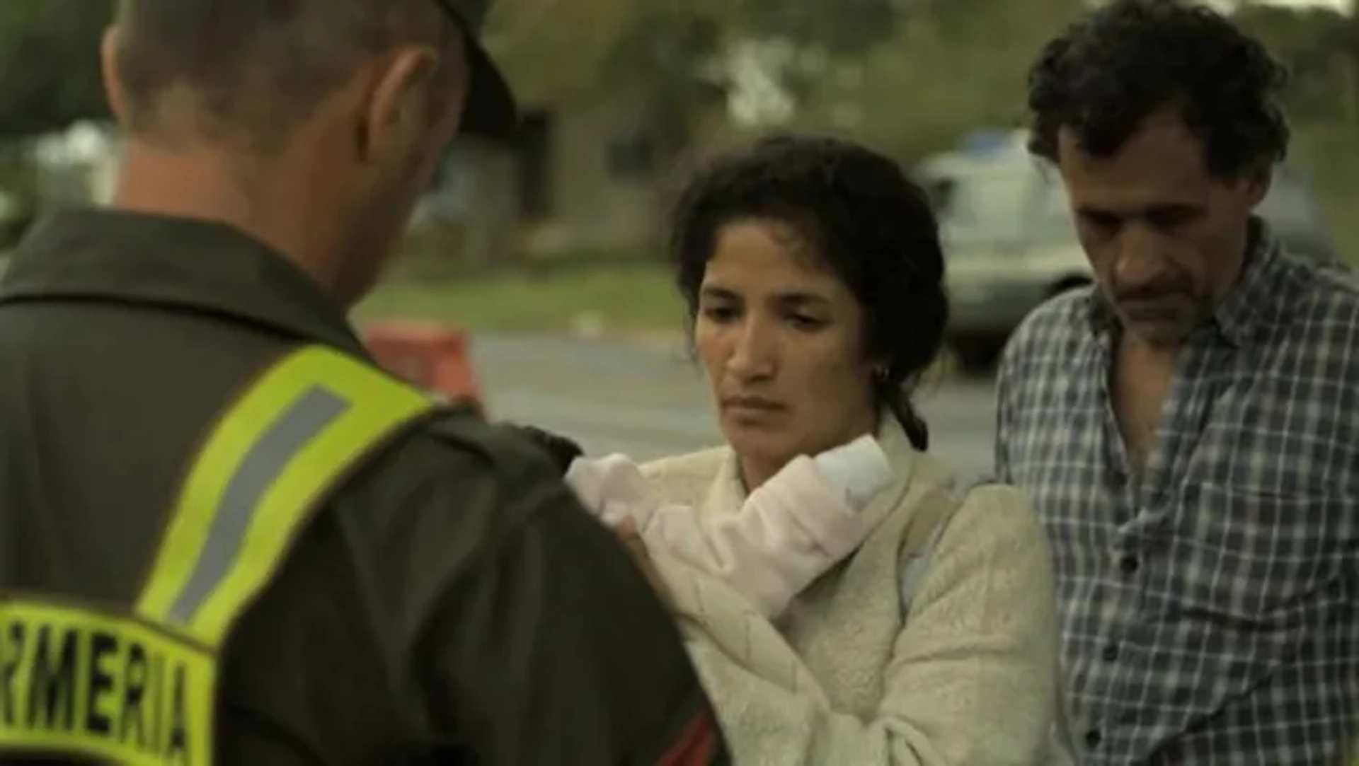 Germán De Silva and Hebe Duarte in Las Acacias (2011)