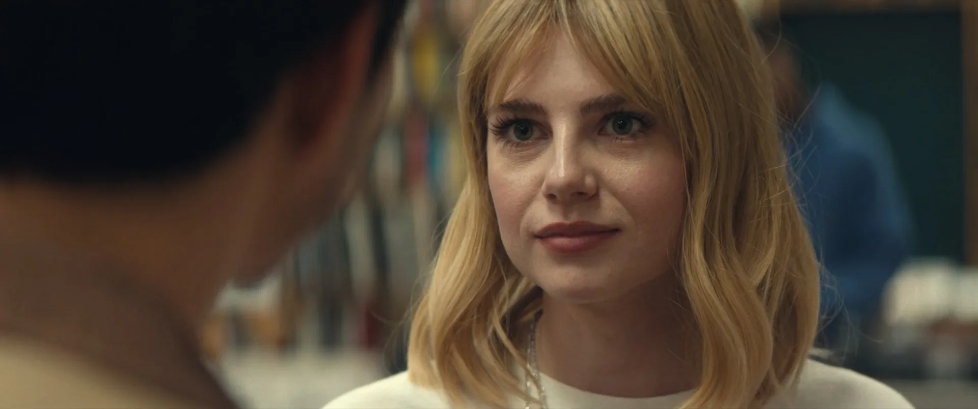 Lucy Boynton in The Greatest Hits (2024)