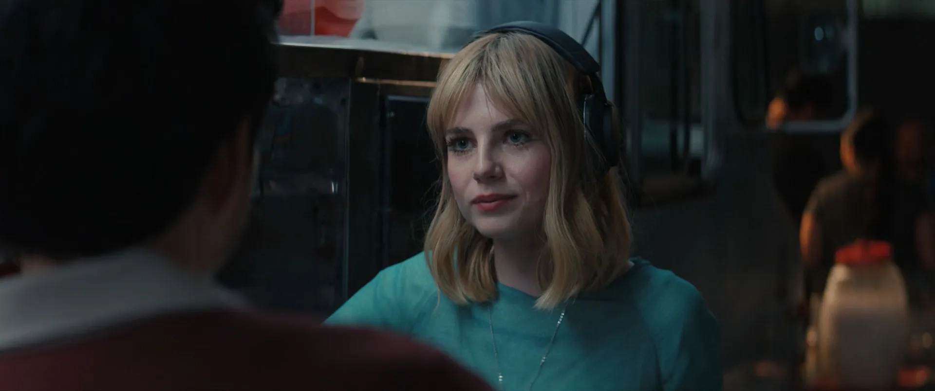 Lucy Boynton in The Greatest Hits (2024)