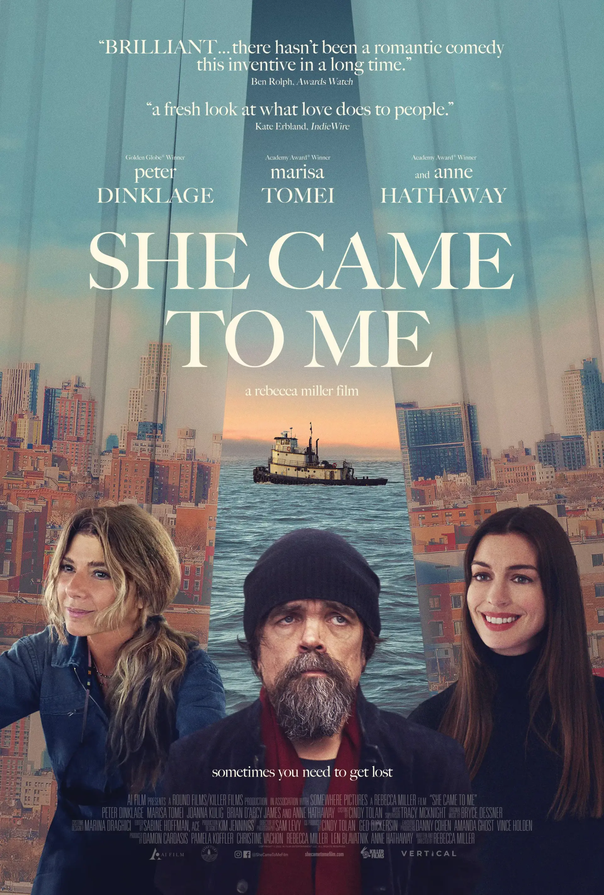 فیلم او نزد من آمد (She Came to Me 2023)