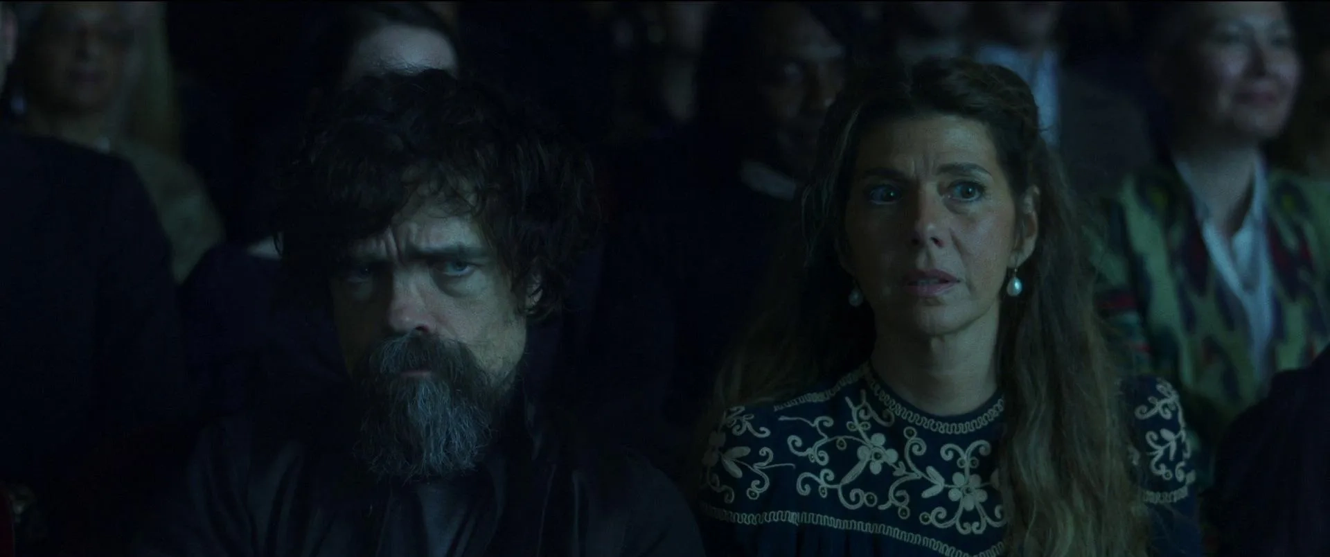 Marisa Tomei and Peter Dinklage in She Came to Me (2023)
