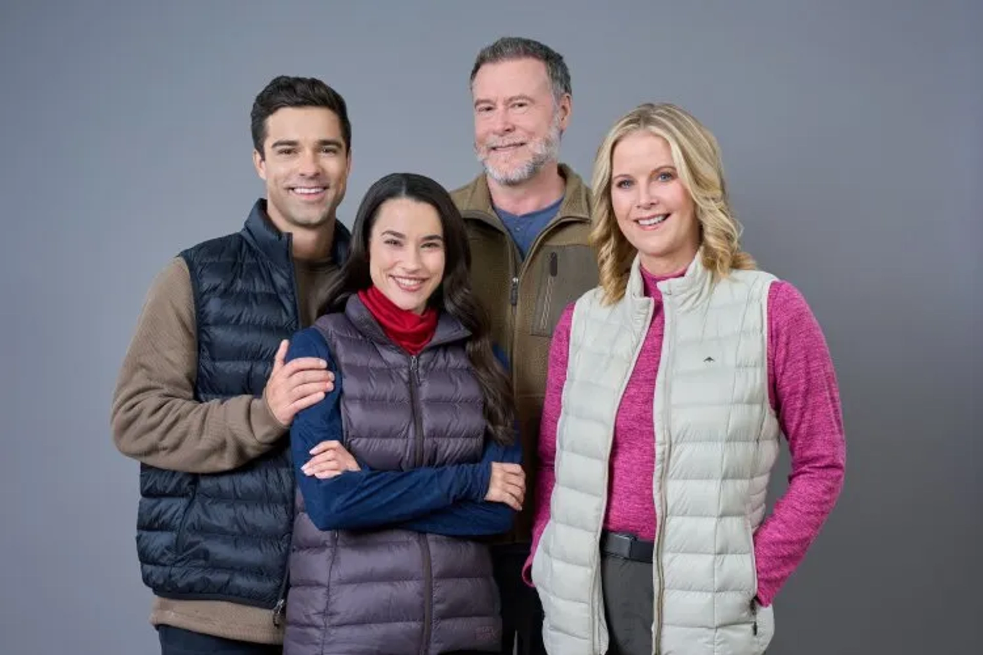 Dean McDermott, Maeve Quinlan, Rhiannon Fish, and Markian Tarasiuk in Polar Opposites (2025)