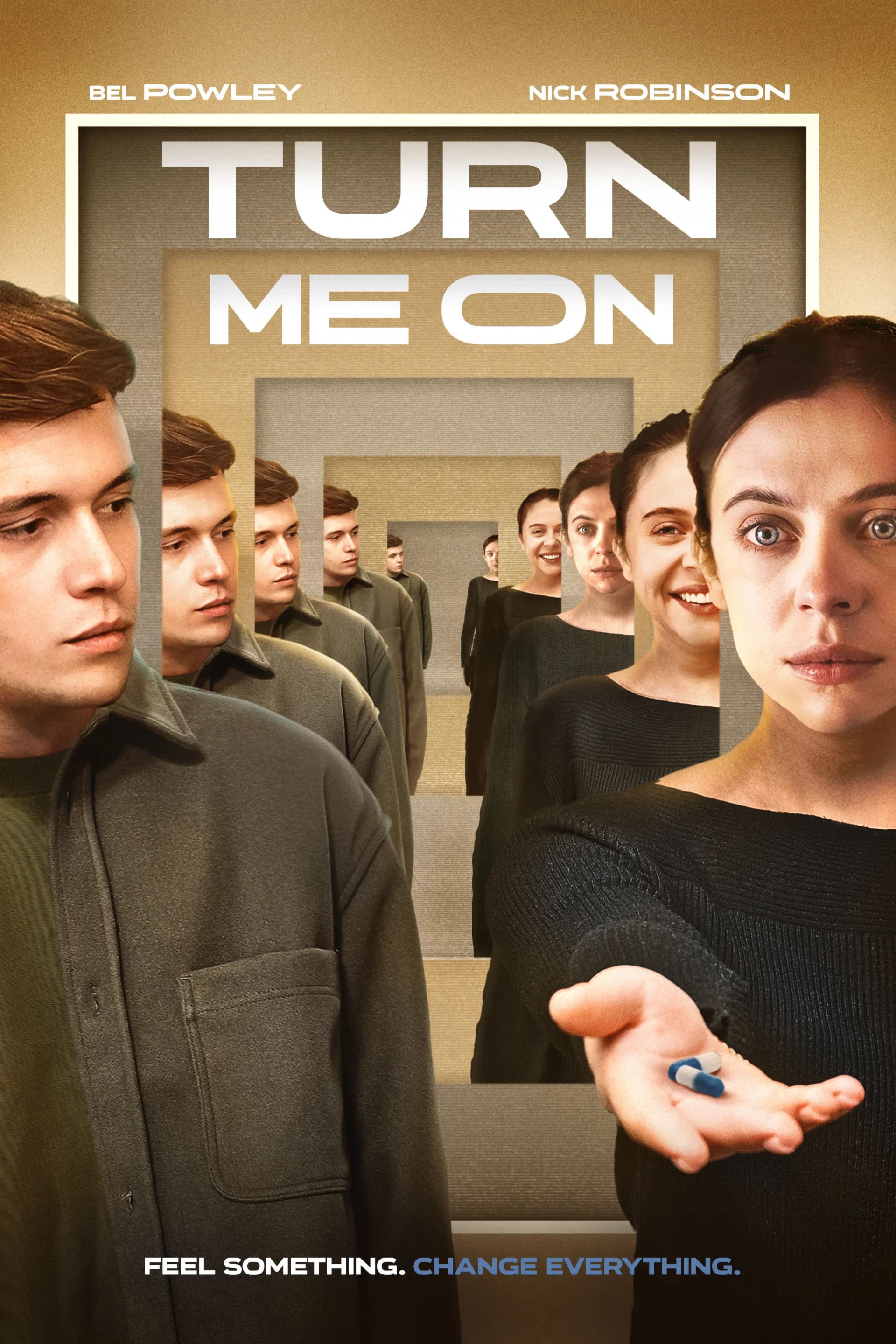 Bel Powley and Nick Robinson in Turn Me On (2024)