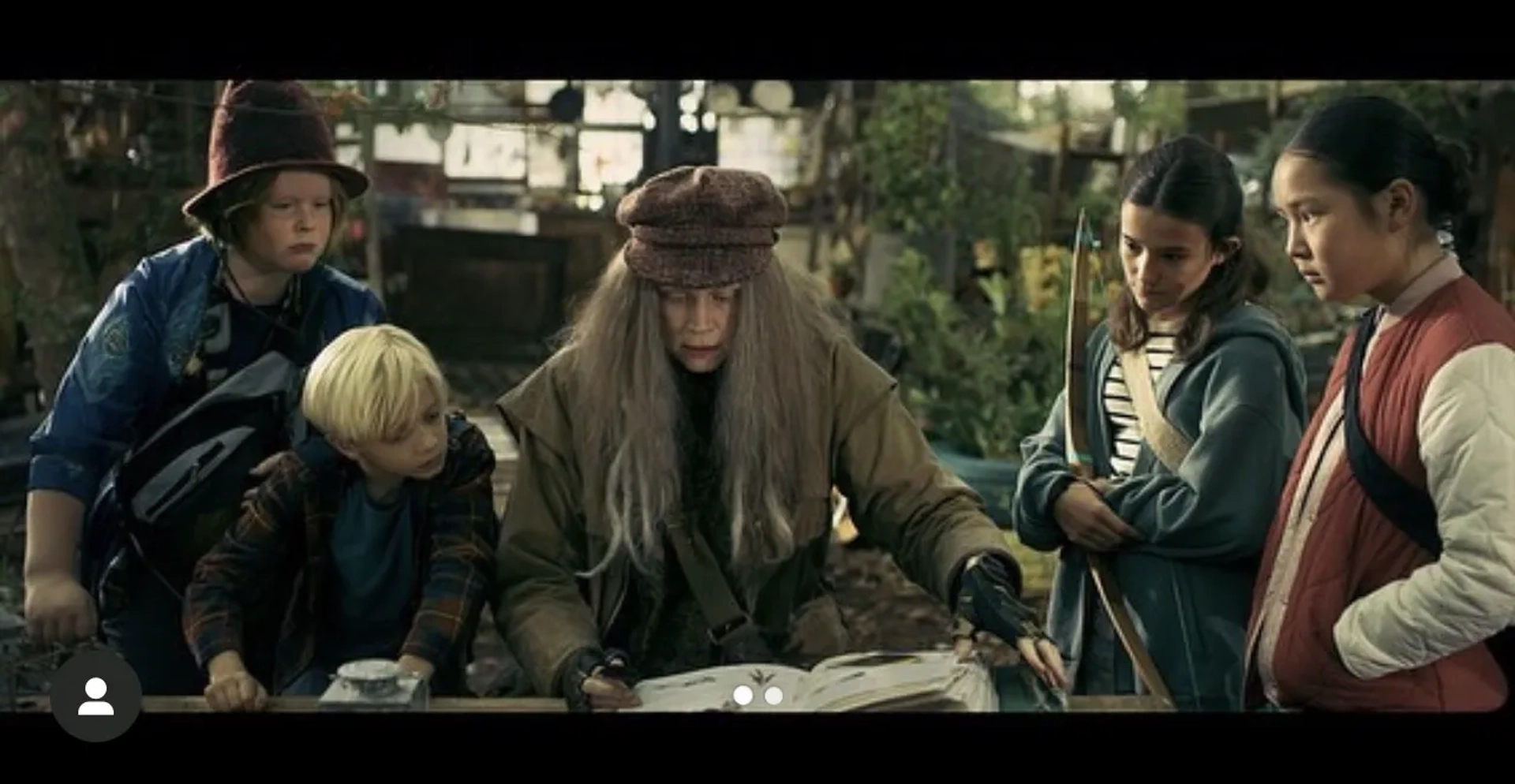 With Gwendoline Christie in Robin and the Hood