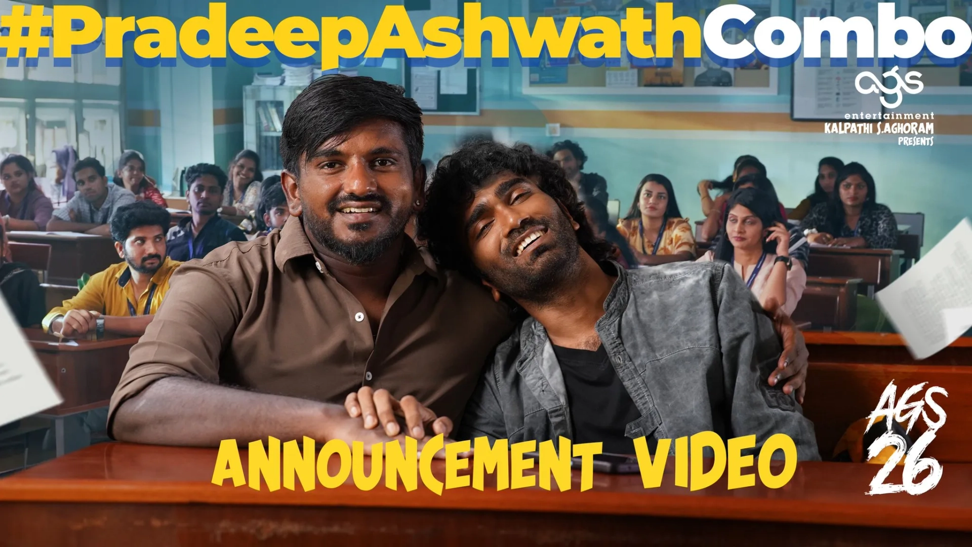 Pradeep Ranganathan and Ashwath Marimuthu in Dragon (2025)