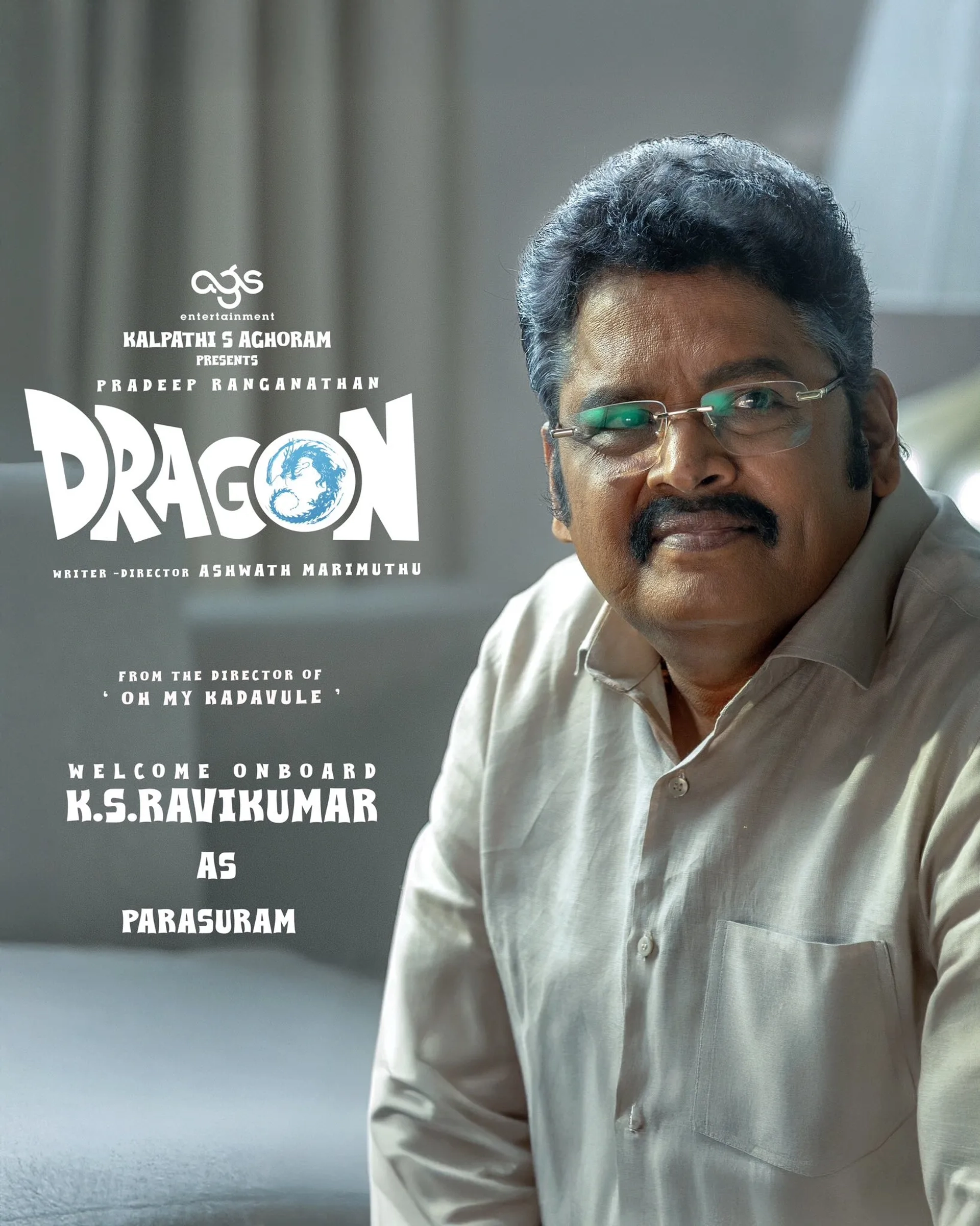K.S. Ravikumar, Archana Kalpathi, Pradeep Ranganathan, Ashwath Marimuthu, Aishwarya Kalpathi, Hemanth, Selva Karthick, V. Selvakumar, Kalpathi S. Agoram, Kalpathi S. Suresh, Kalpathi S. Ganesh, Leon James, Pradeep E. Ragav, and Niketh Bommi in Dragon (2025)