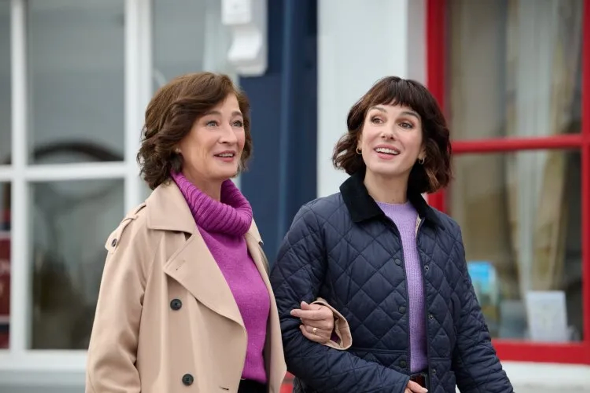Moira Kelly and Shenae Grimes-Beech in Love of the Irish (2025)