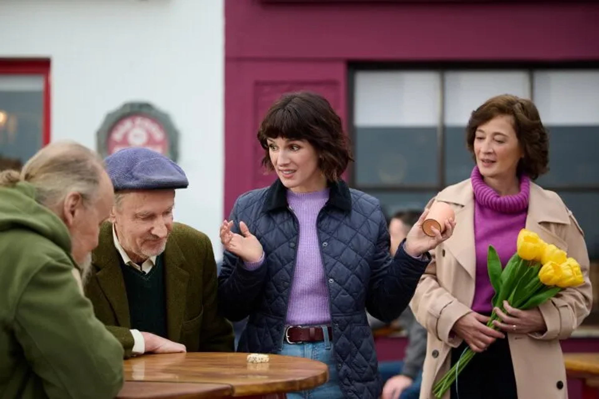 Moira Kelly and Shenae Grimes-Beech in Love of the Irish (2025)