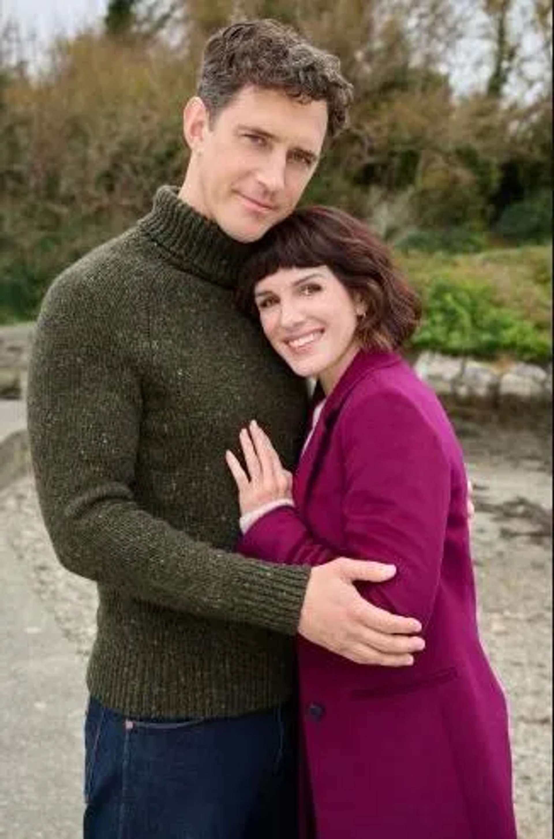 Shenae Grimes-Beech and Stephen Hagan in Love of the Irish (2025)