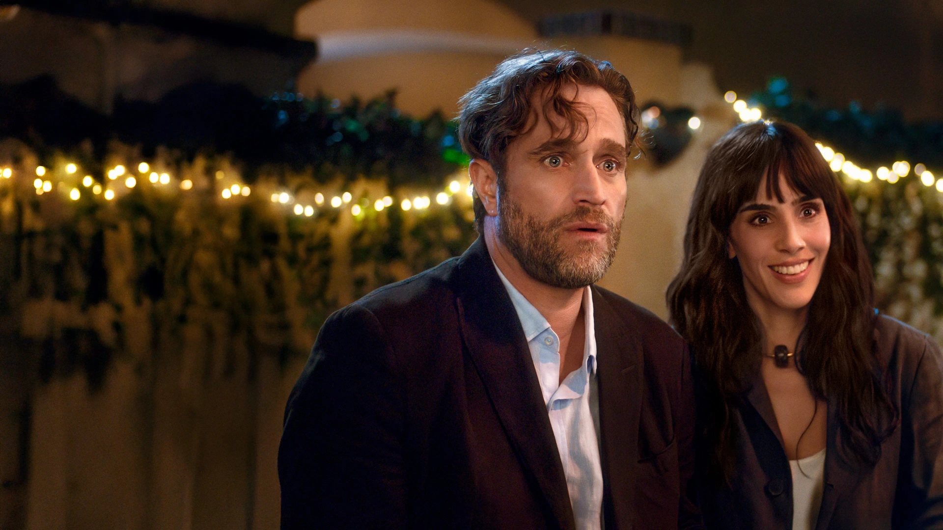 Michel Brown and Sandra Echeverría in With You in the Future (2025)