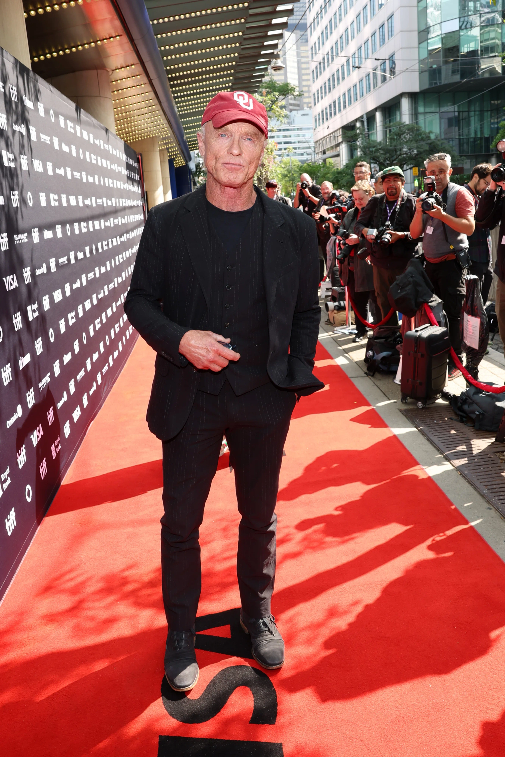 Ed Harris at an event for Riff Raff (2024)