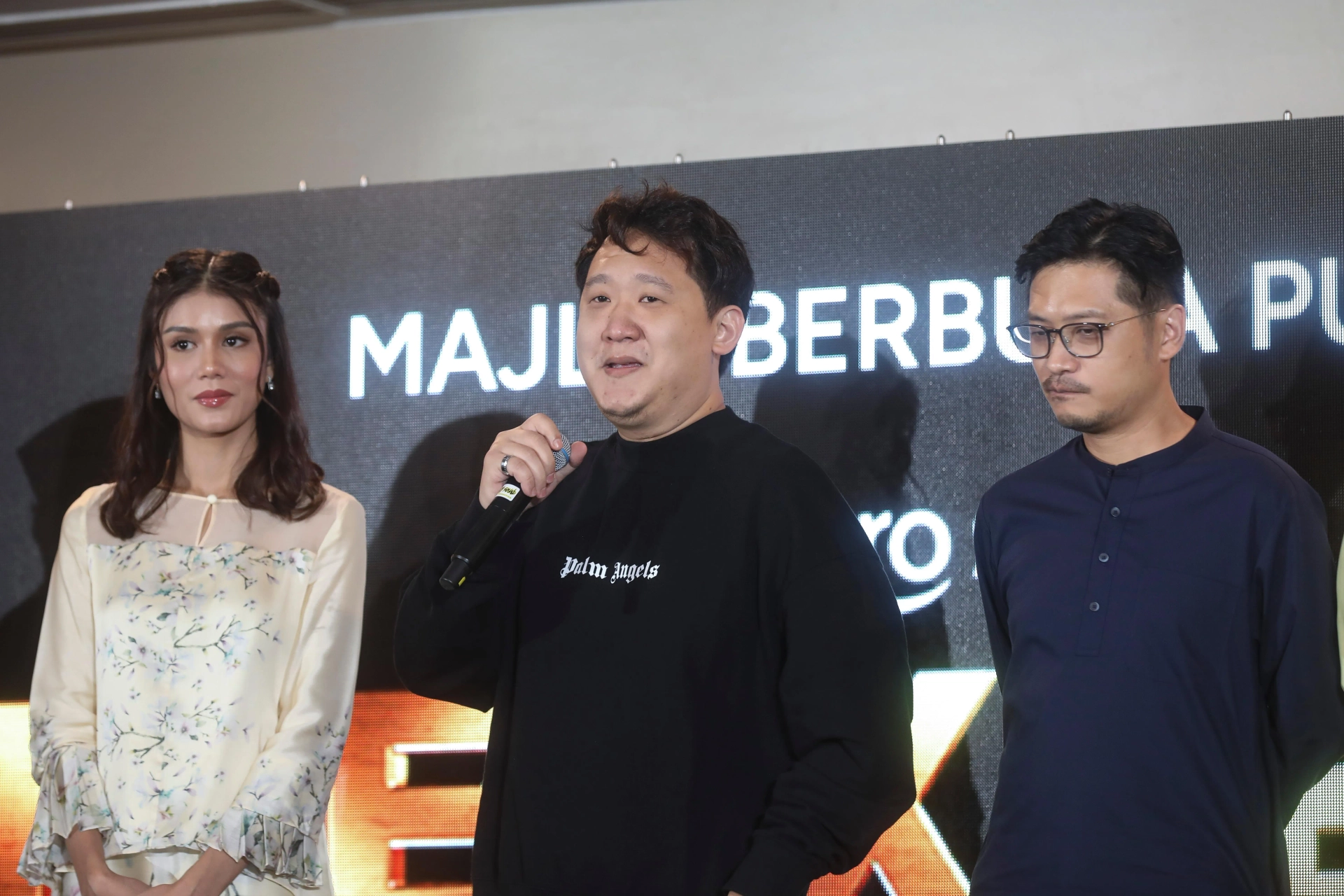 Mimi Lana, Joel Soh, and Andre Chiew in The Experts (2024)