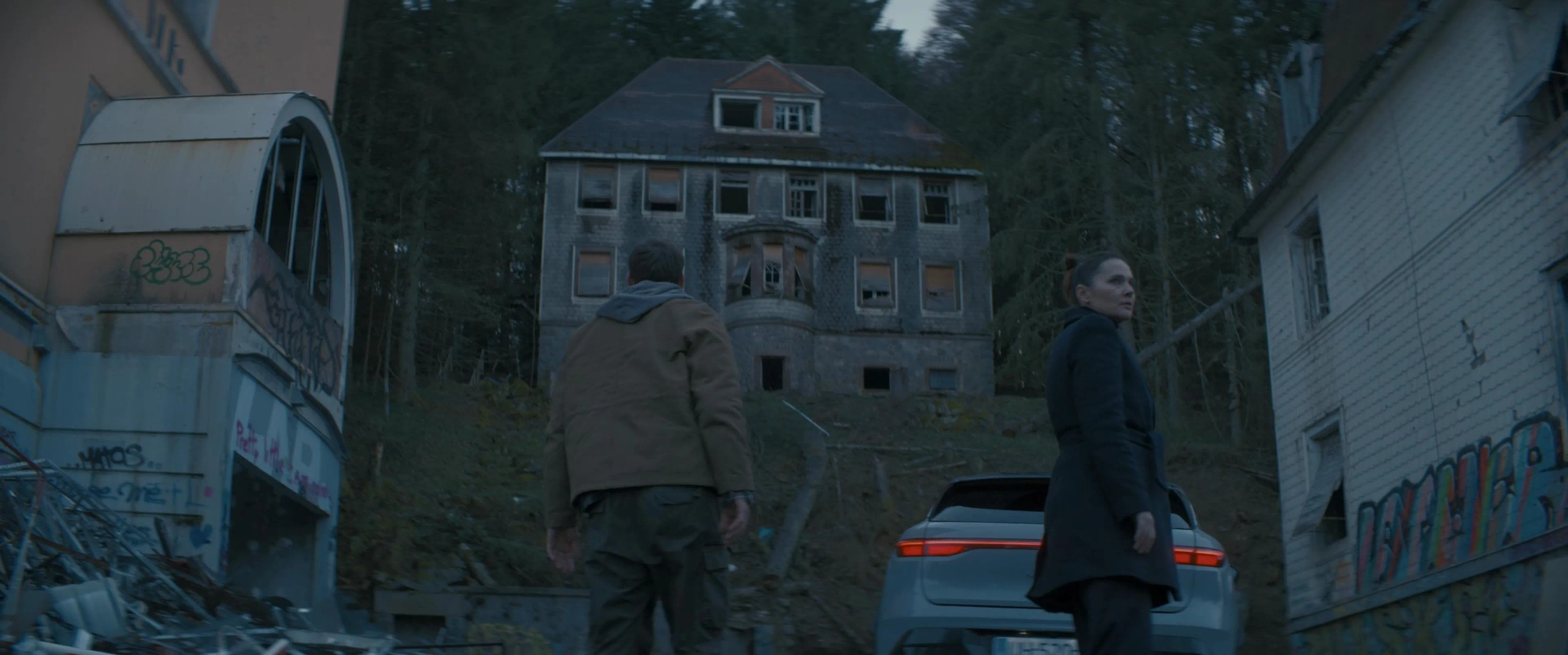 Virginie Ledoyen and Paul Hamy in The Soul Eater (2024)