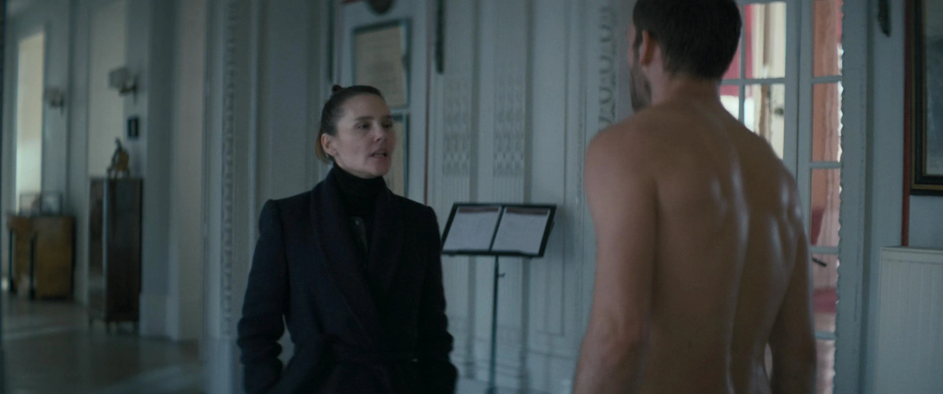 Virginie Ledoyen and Paul Hamy in The Soul Eater (2024)