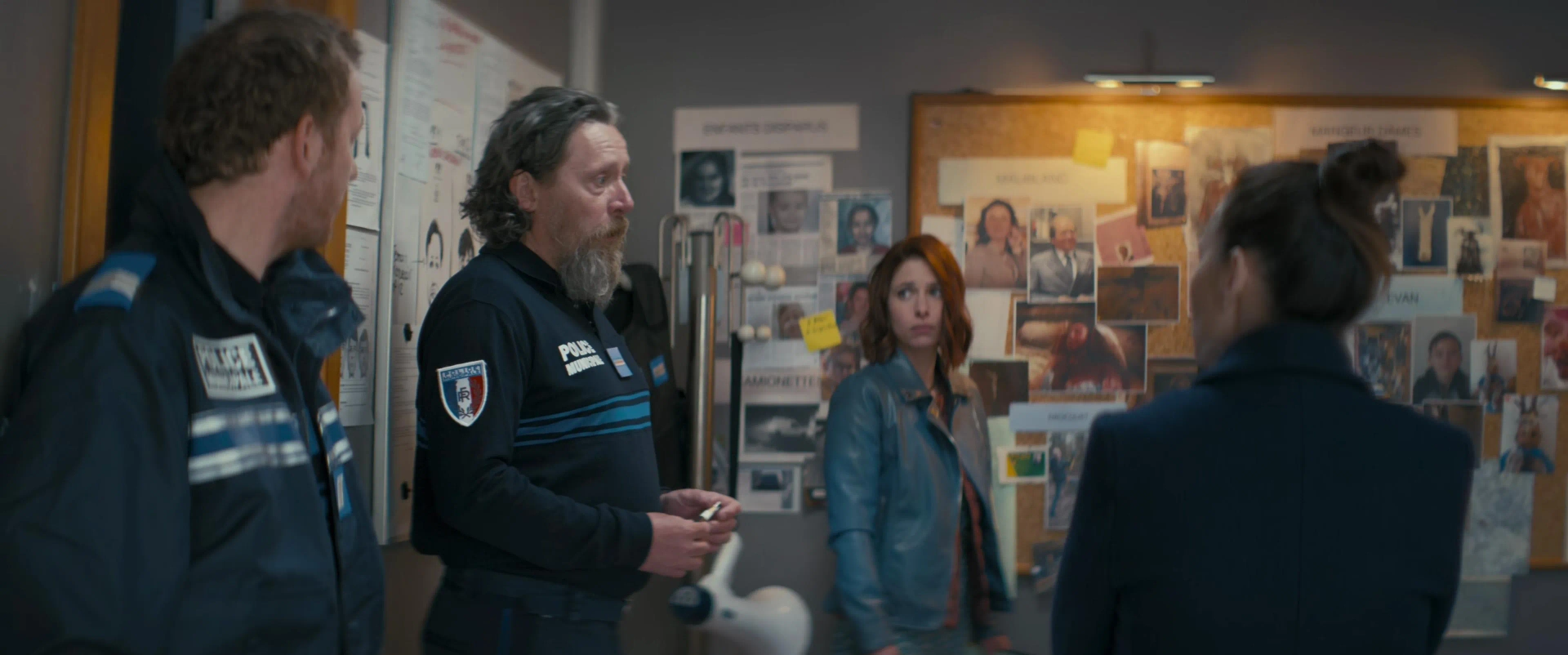 Virginie Ledoyen, Francis Renaud, Malik Zidi, and Chloé Coulloud in The Soul Eater (2024)