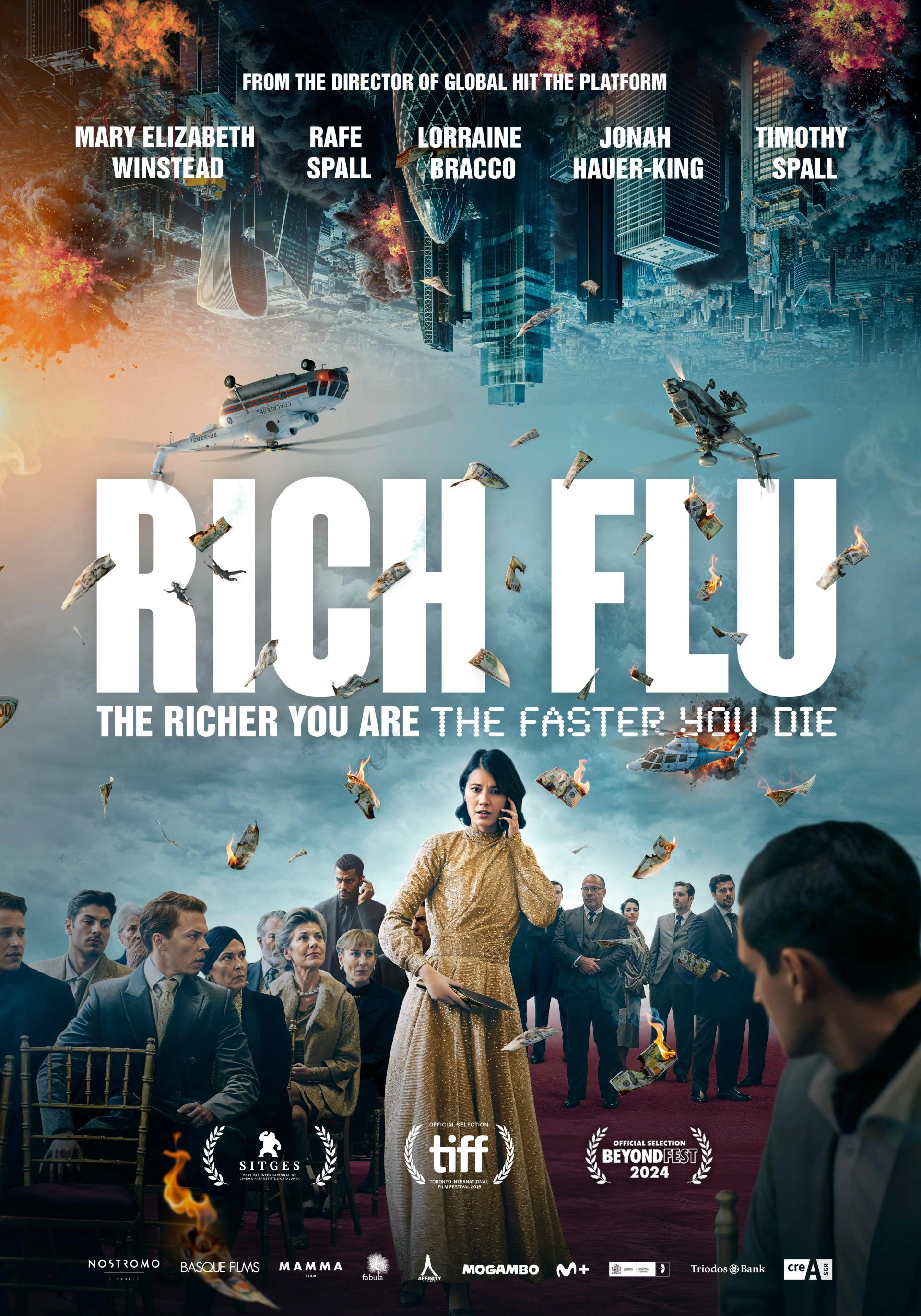 Mary Elizabeth Winstead in Rich Flu (2024)