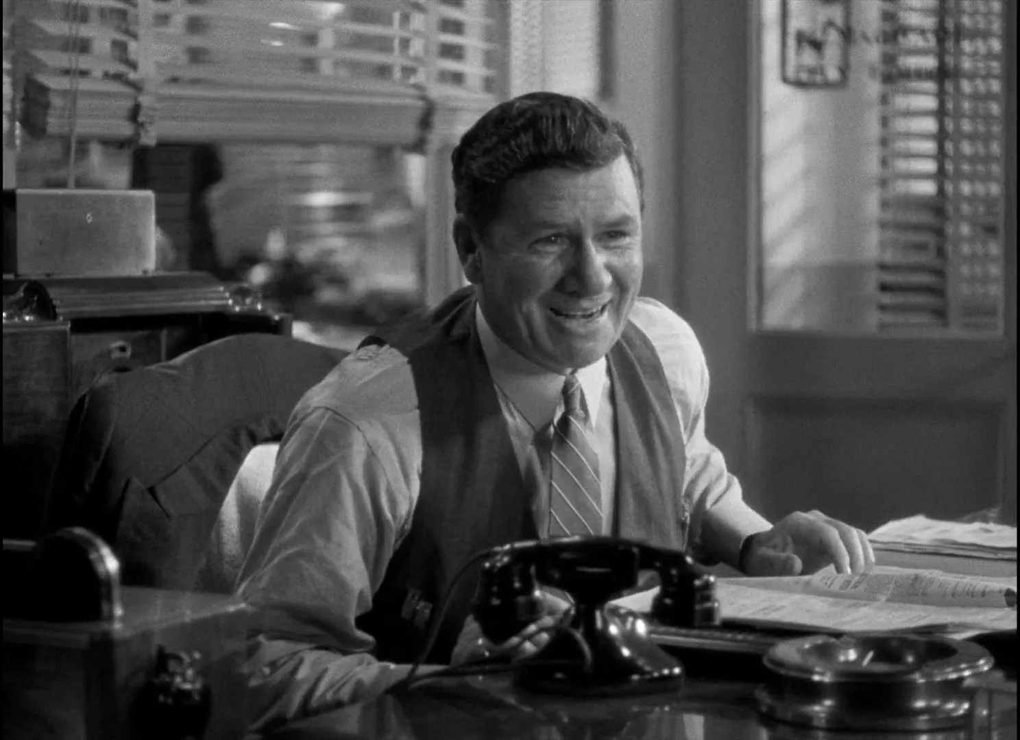 George Bancroft in Mr. Deeds Goes to Town (1936)