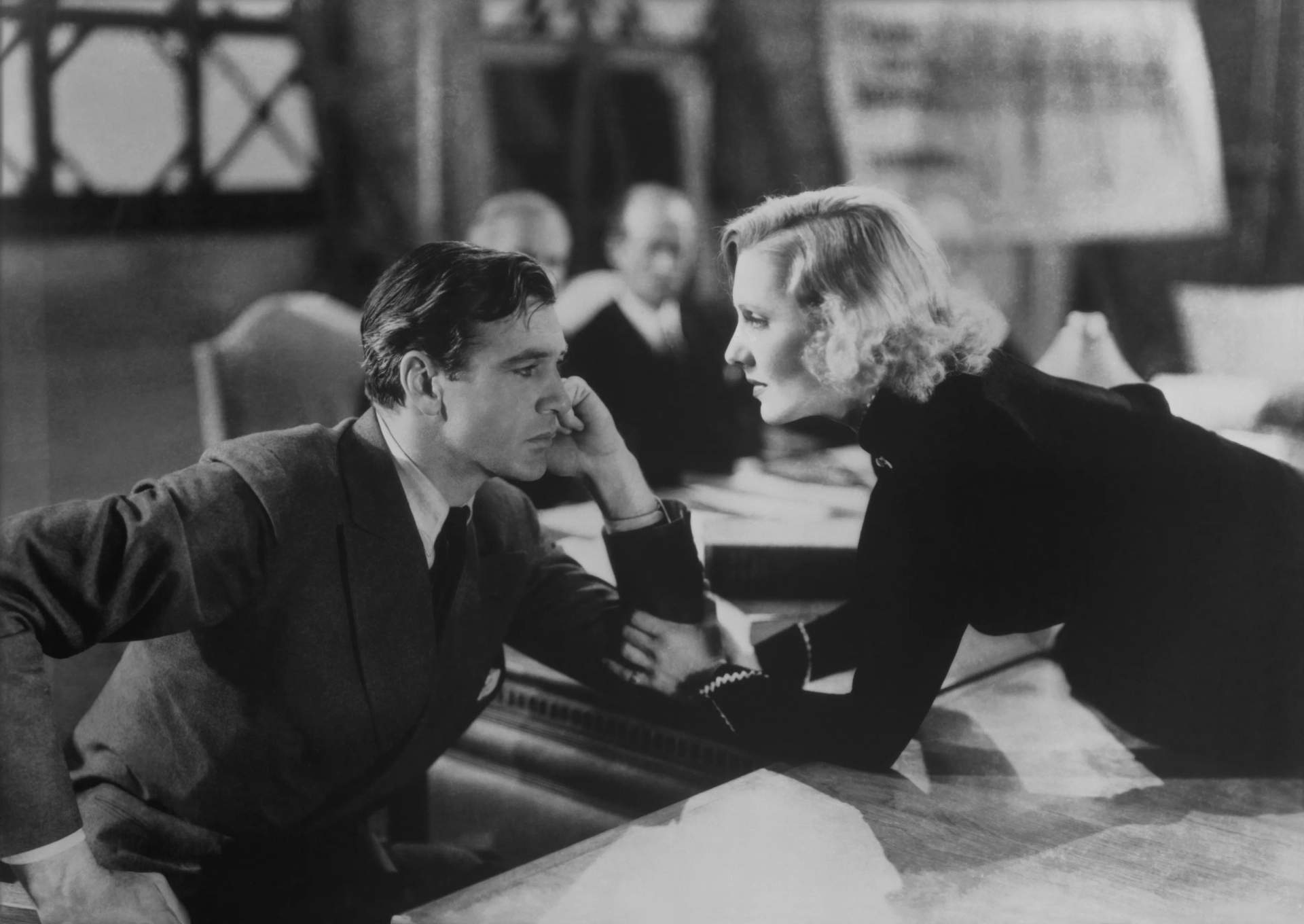 Gary Cooper and Jean Arthur in Mr. Deeds Goes to Town (1936)