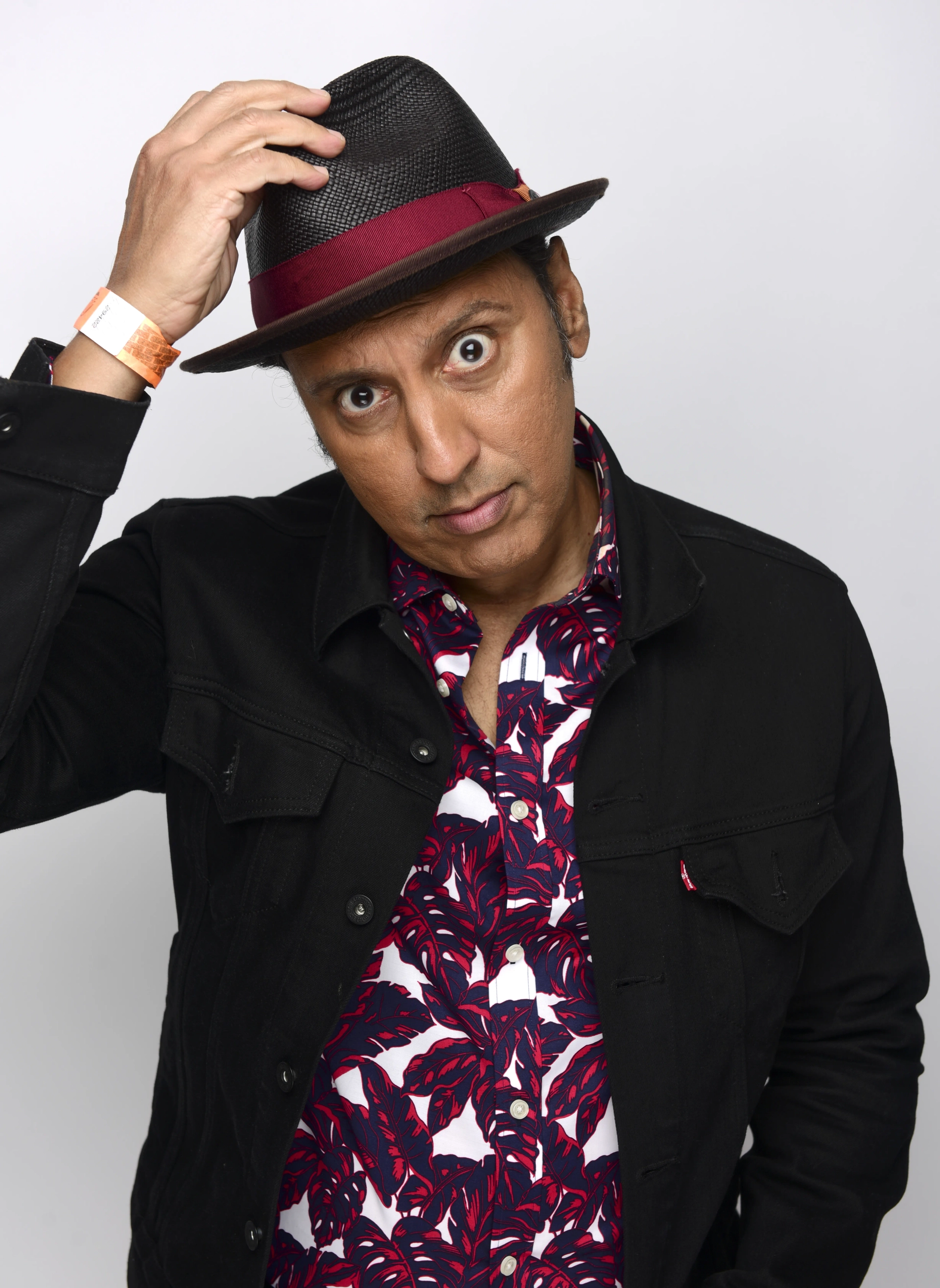 Aasif Mandvi at an event for Evil (2019)