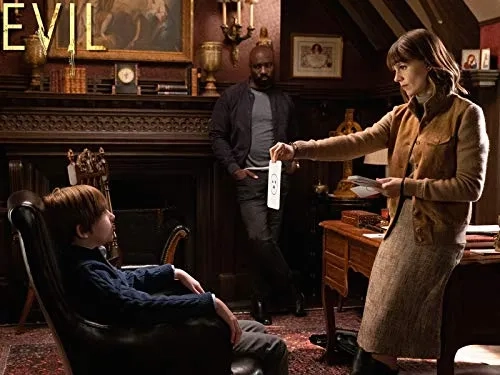 Katja Herbers, Mike Colter, and Luke Judy in Rose390 (2019)