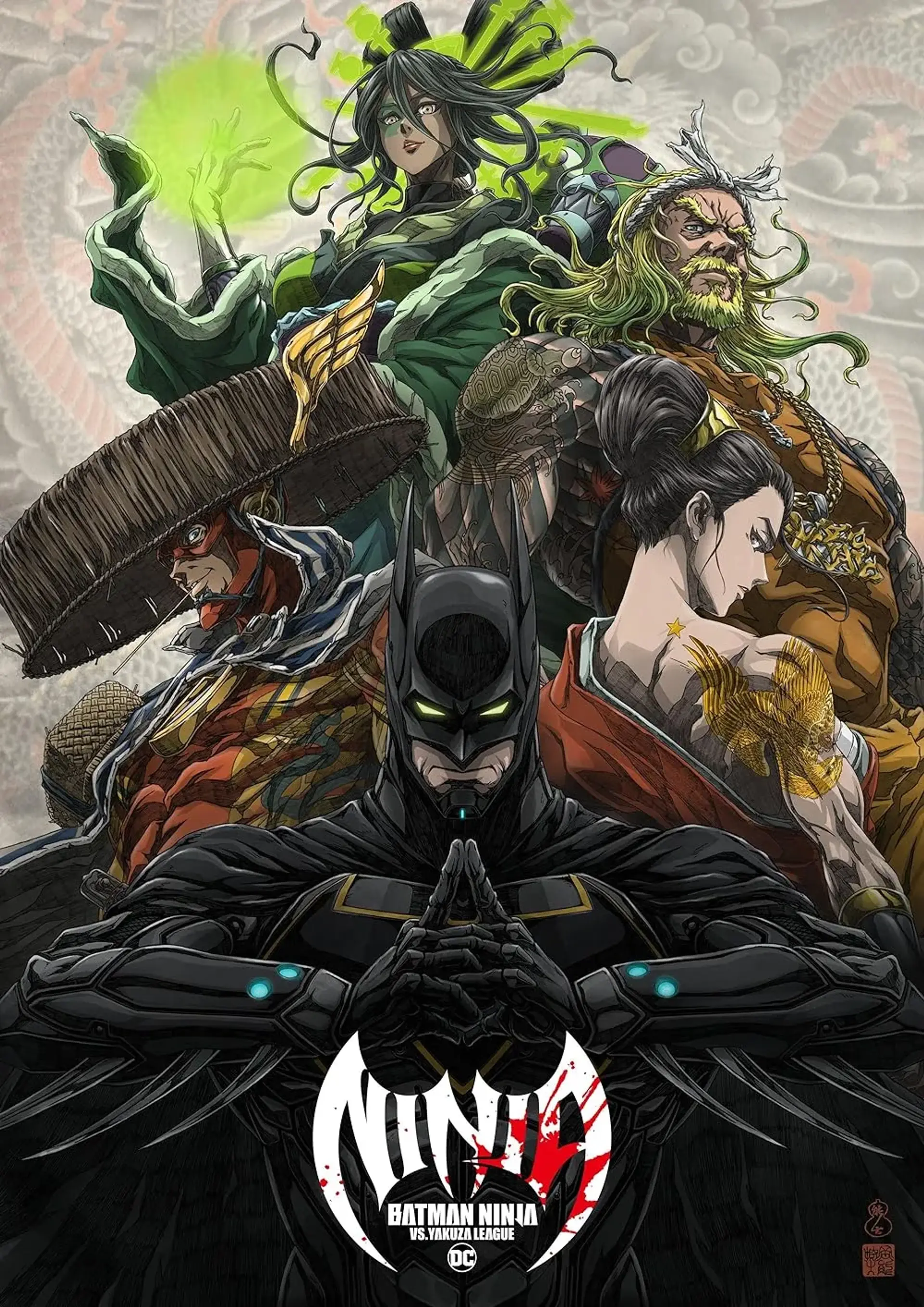 انیمیشن بتمن نینجا در برابر لیگ یاکوزا (Batman Ninja vs. Yakuza League 2025)