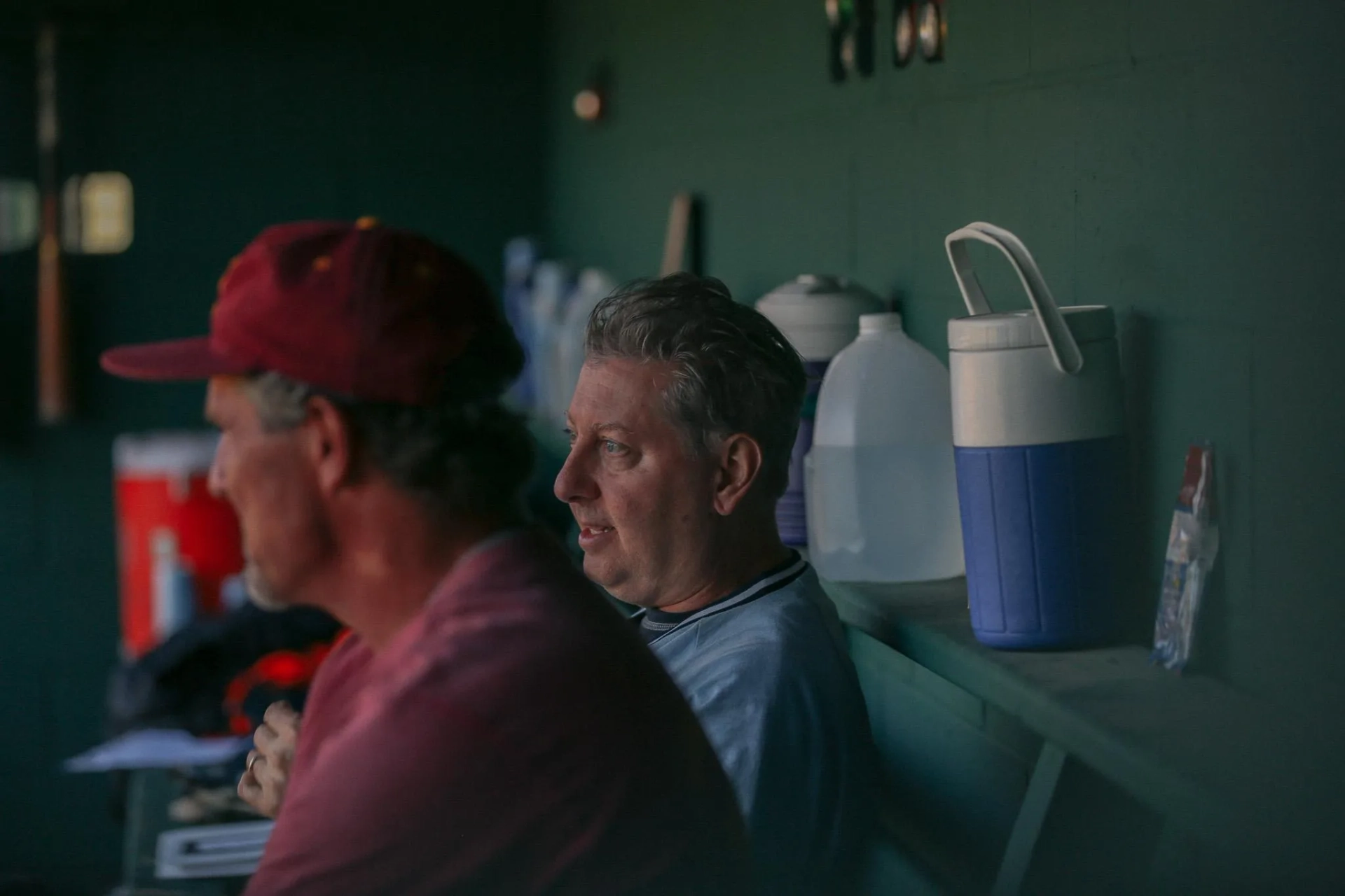 Keith William Richards and Russell J. Gannon in Eephus (2024)