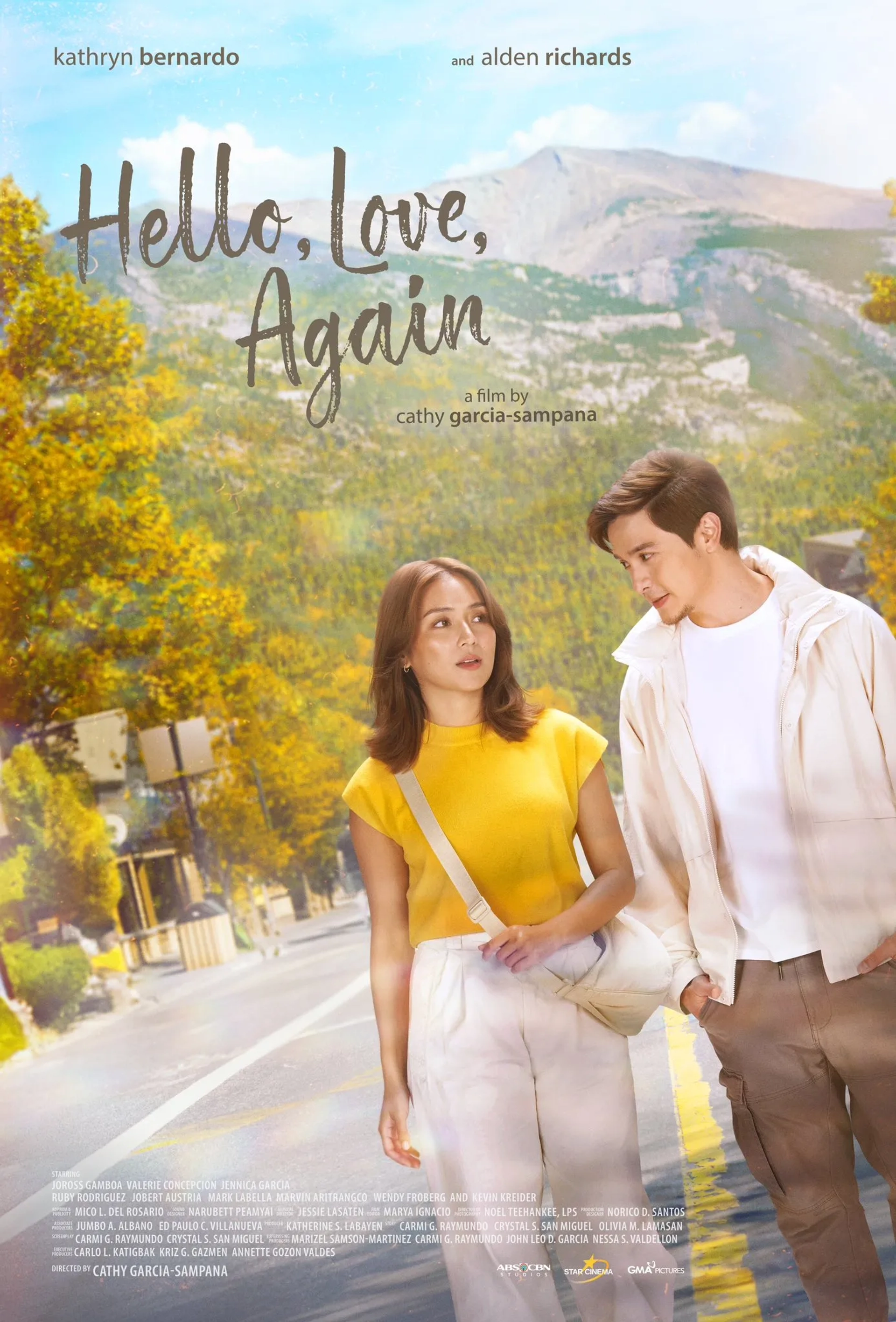 Kathryn Bernardo and Alden Richards in Hello, Love, Again (2024)