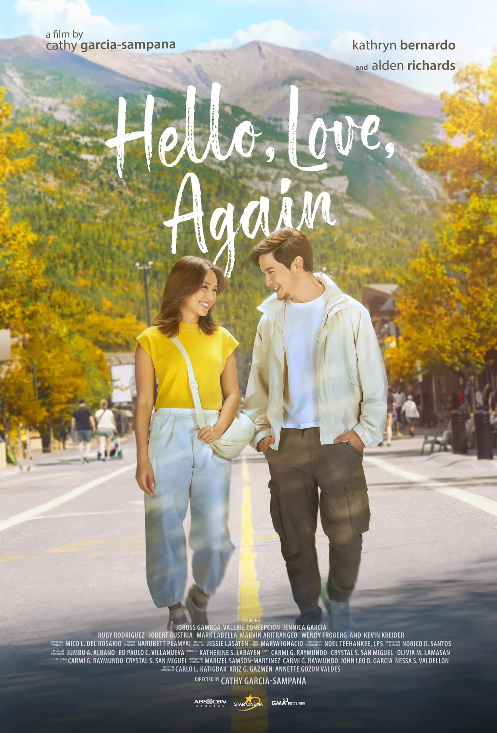 Kathryn Bernardo and Alden Richards in Hello, Love, Again (2024)