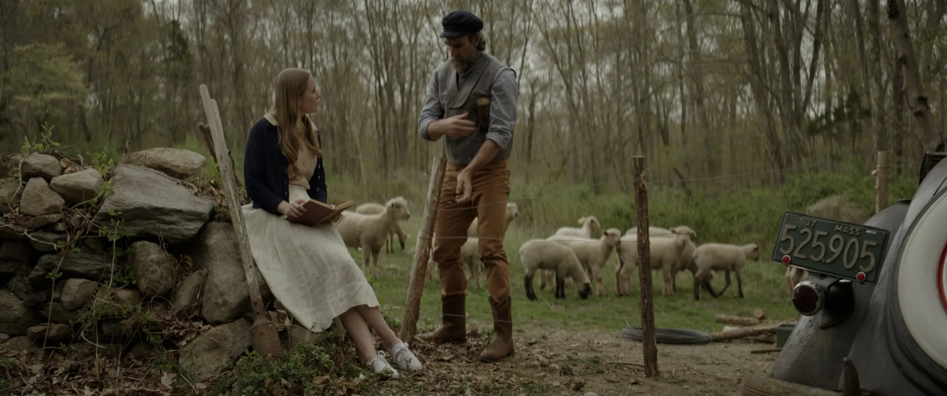 David B. Meadows and Julia M. Ebner in Fog of War (2025)