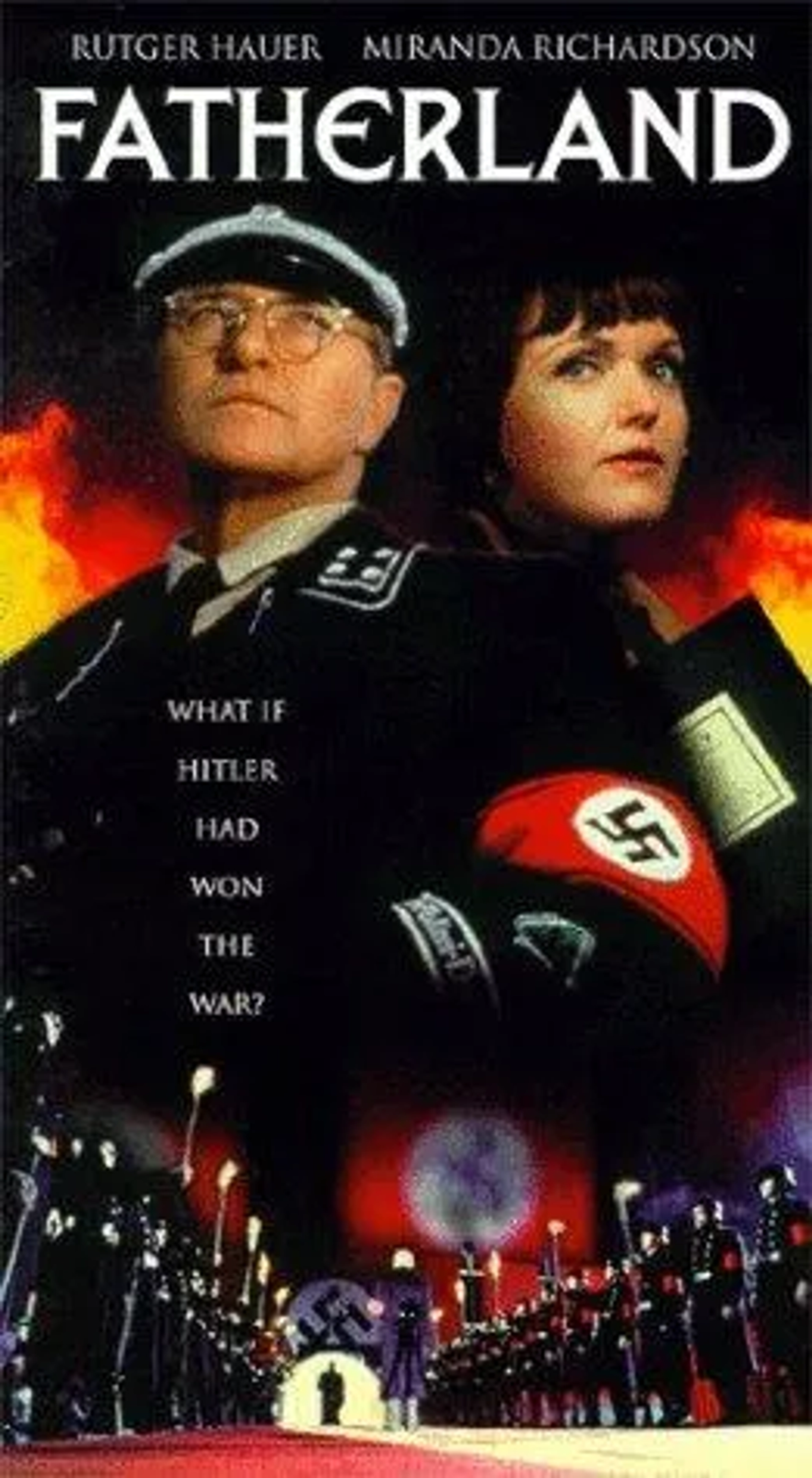 Rutger Hauer and Miranda Richardson in Fatherland (1994)