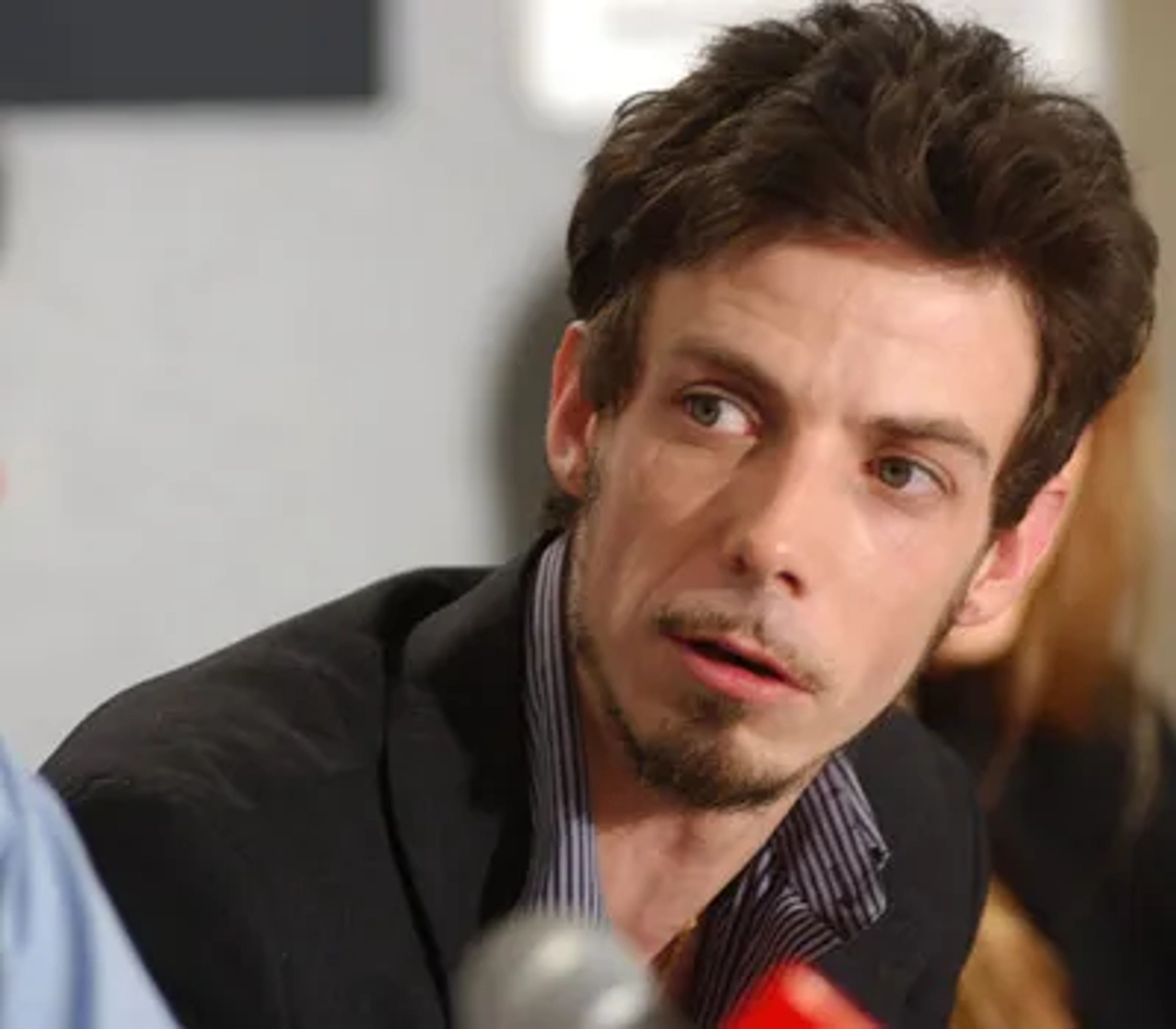 Noah Taylor at an event for Max (2002)