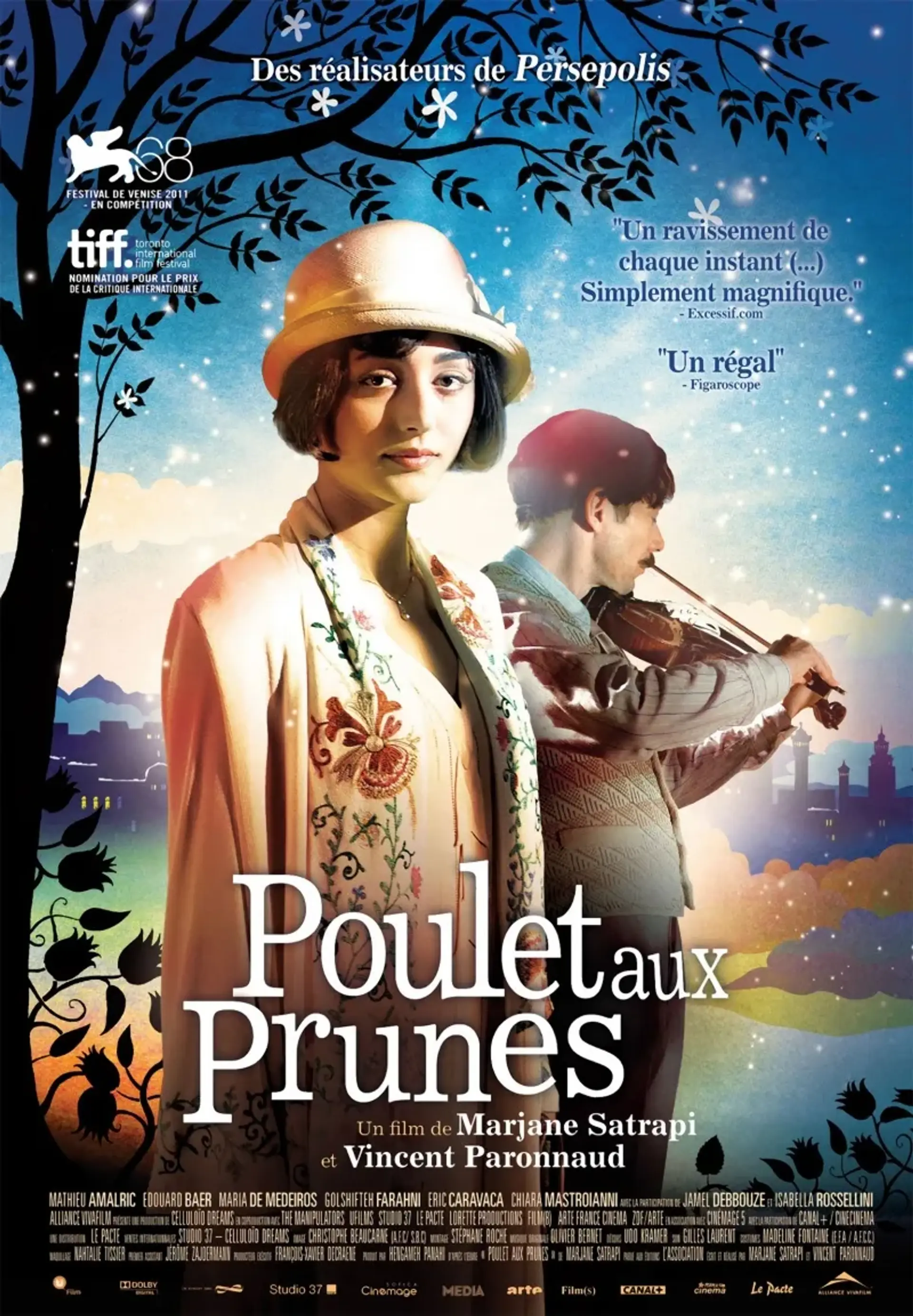 فیلم خورش آلو با مرغ (Chicken with Plums 2011)