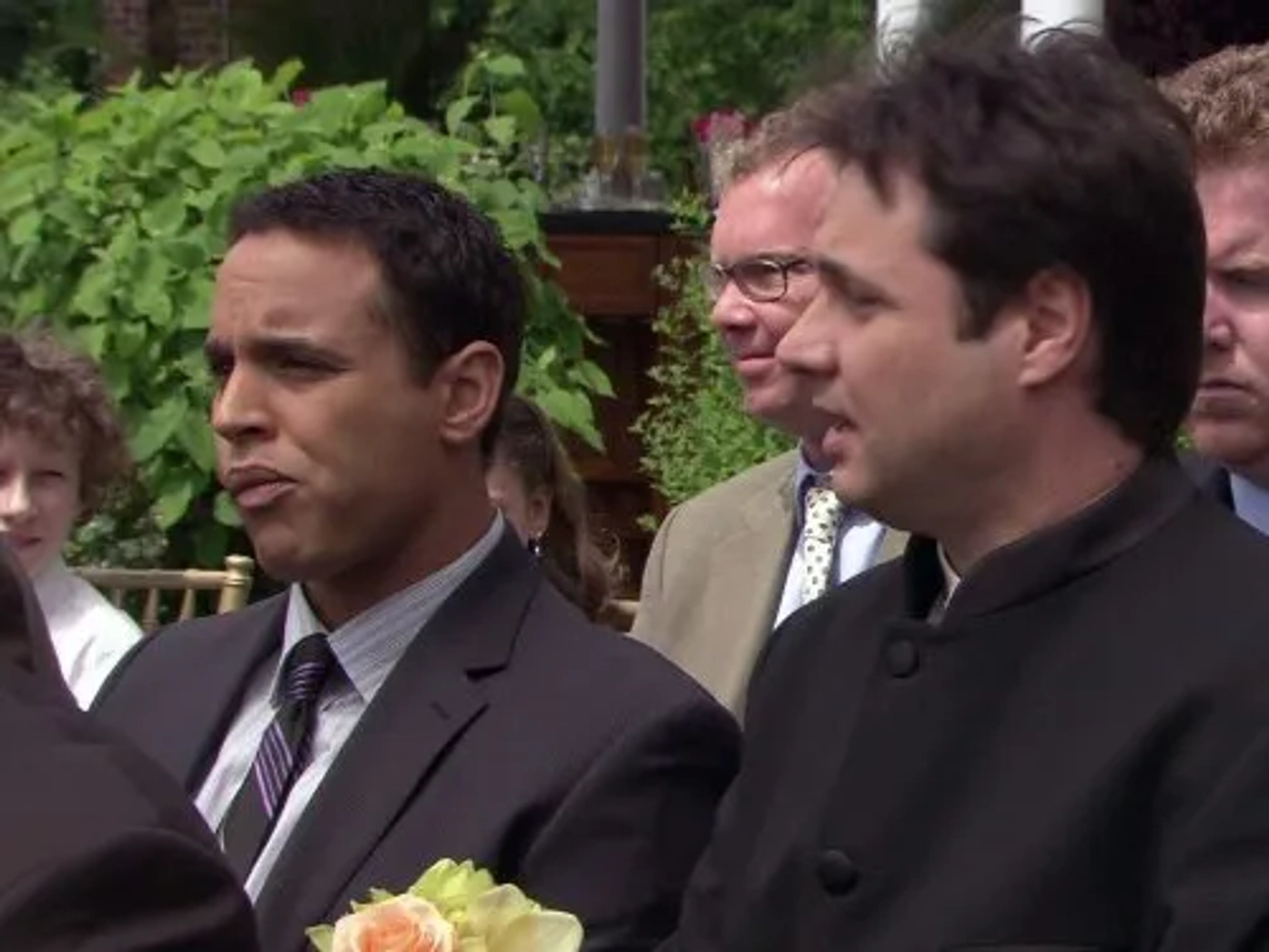 Adam Ferrara and Daniel Sunjata in Rescue Me (2004)
