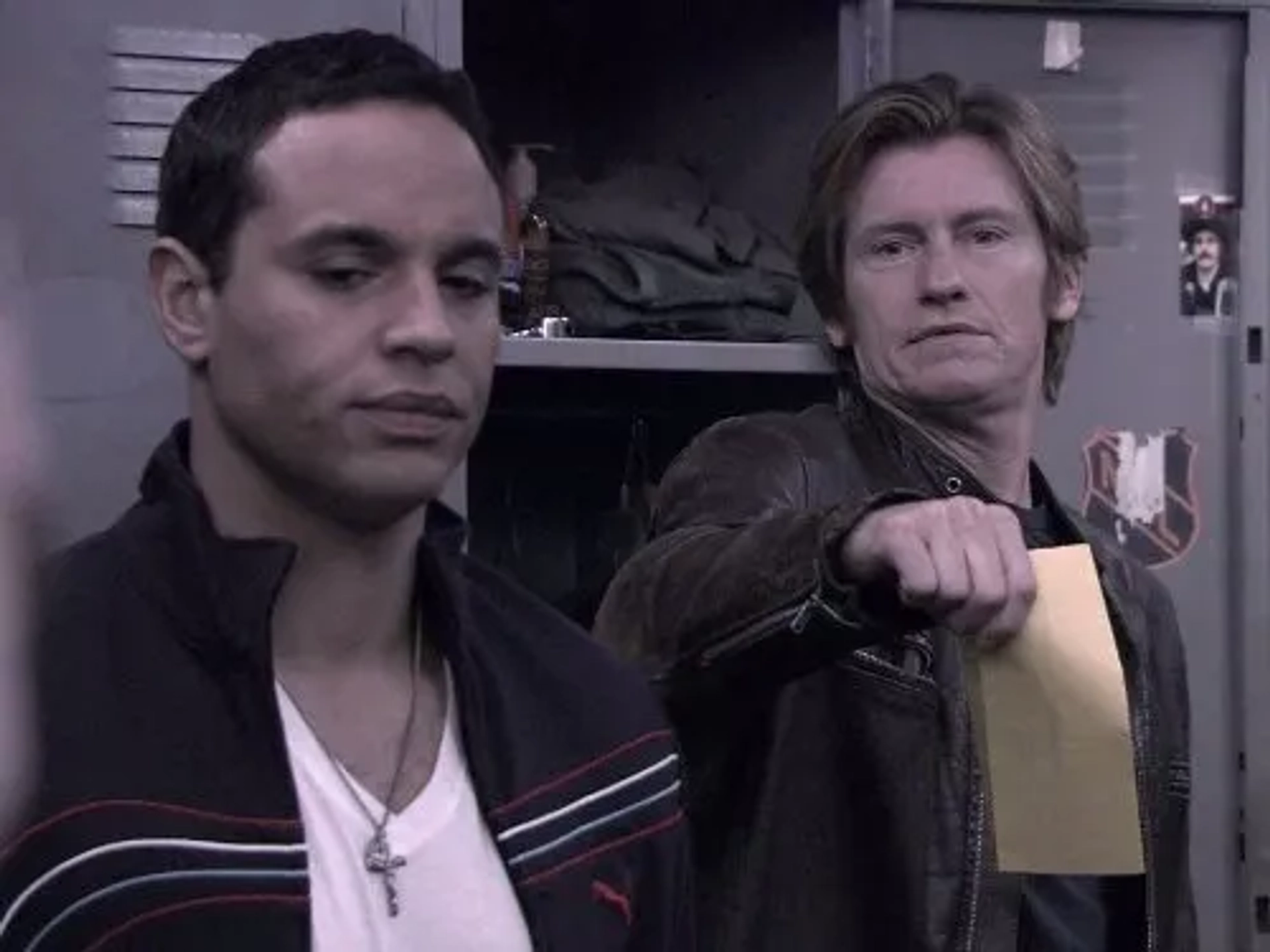 Denis Leary and Daniel Sunjata in Rescue Me (2004)