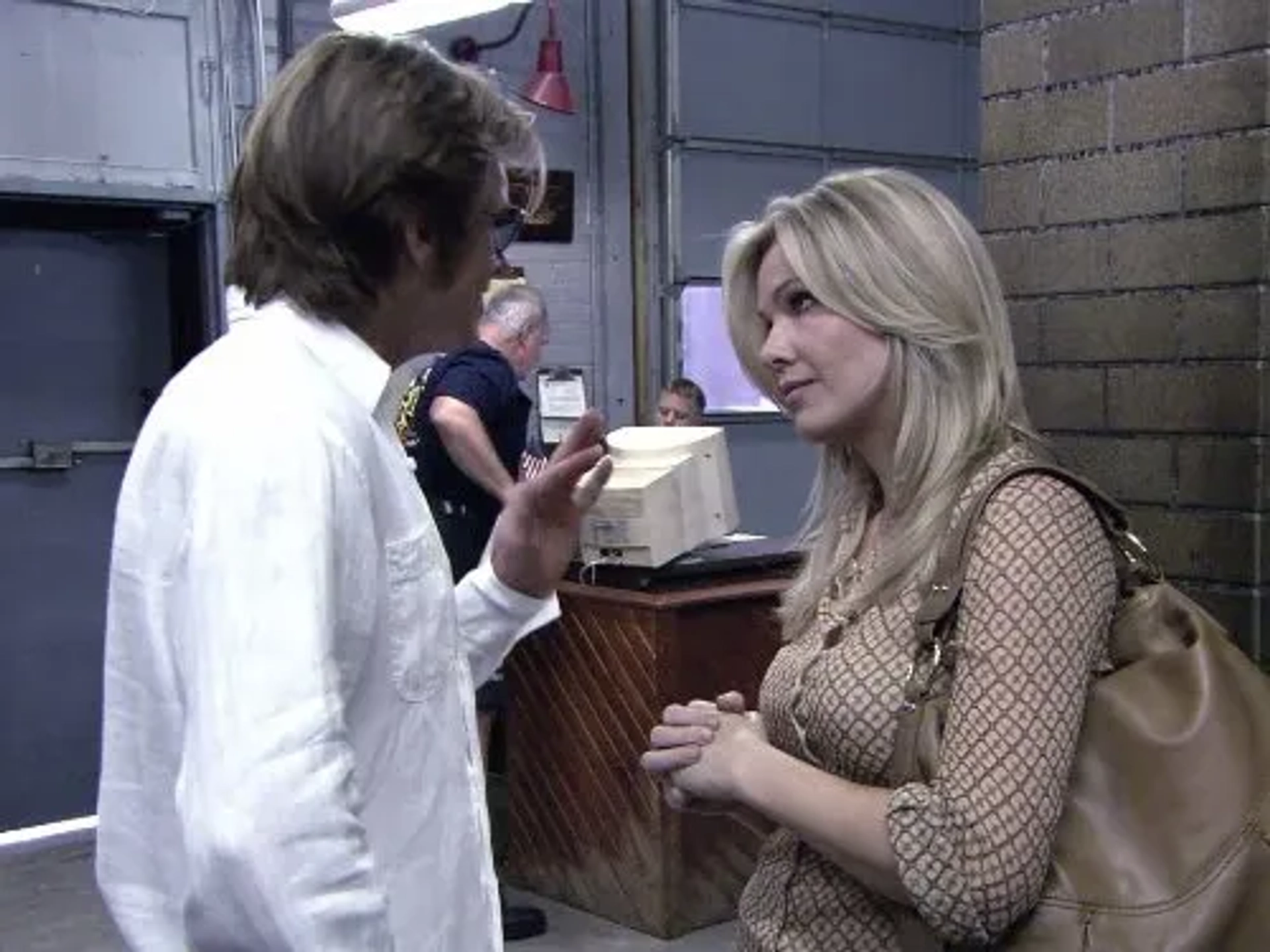 Denis Leary and Andrea Roth in Rescue Me (2004)